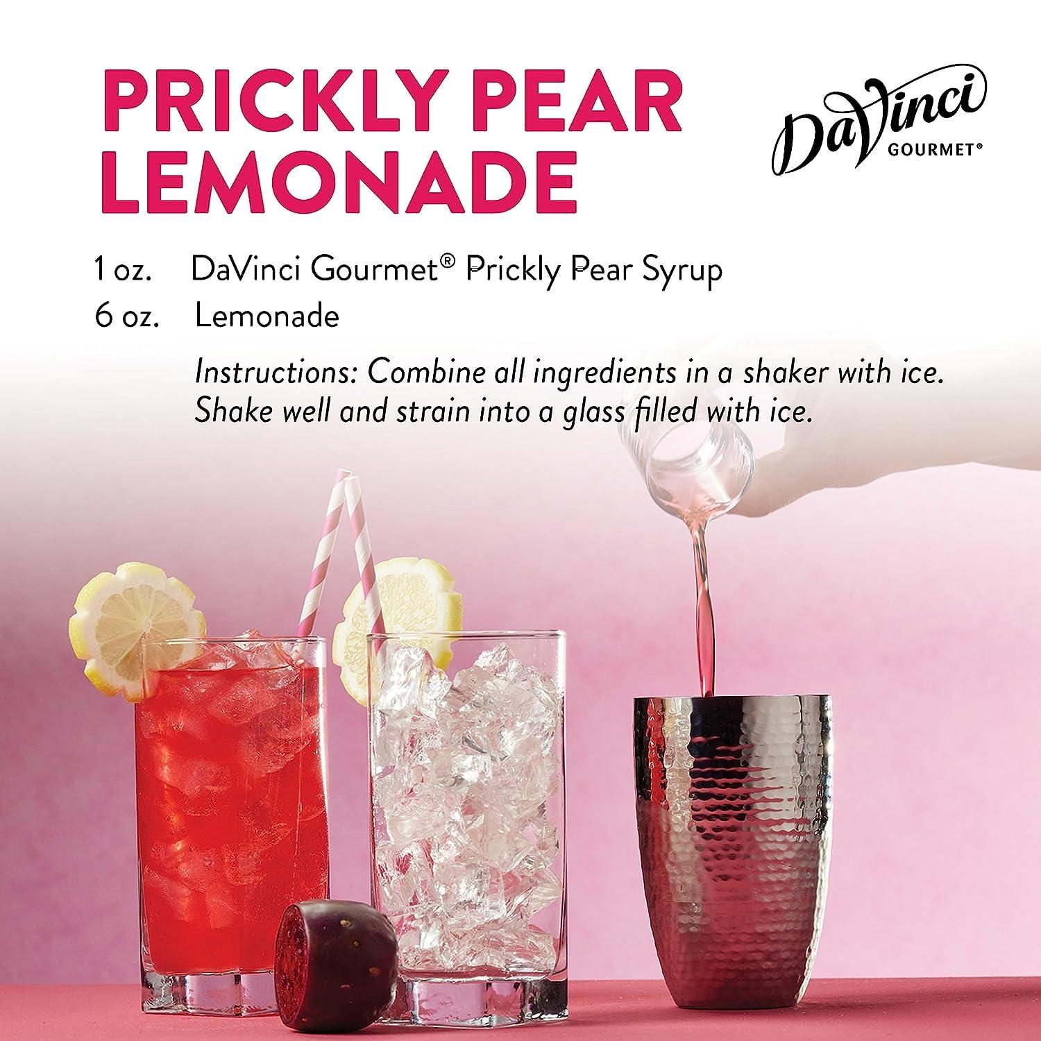 DaVinci Gourmet Prickly Pear Syrup, 25.4 Fluid Ounces (Pack of 1) - Image 8