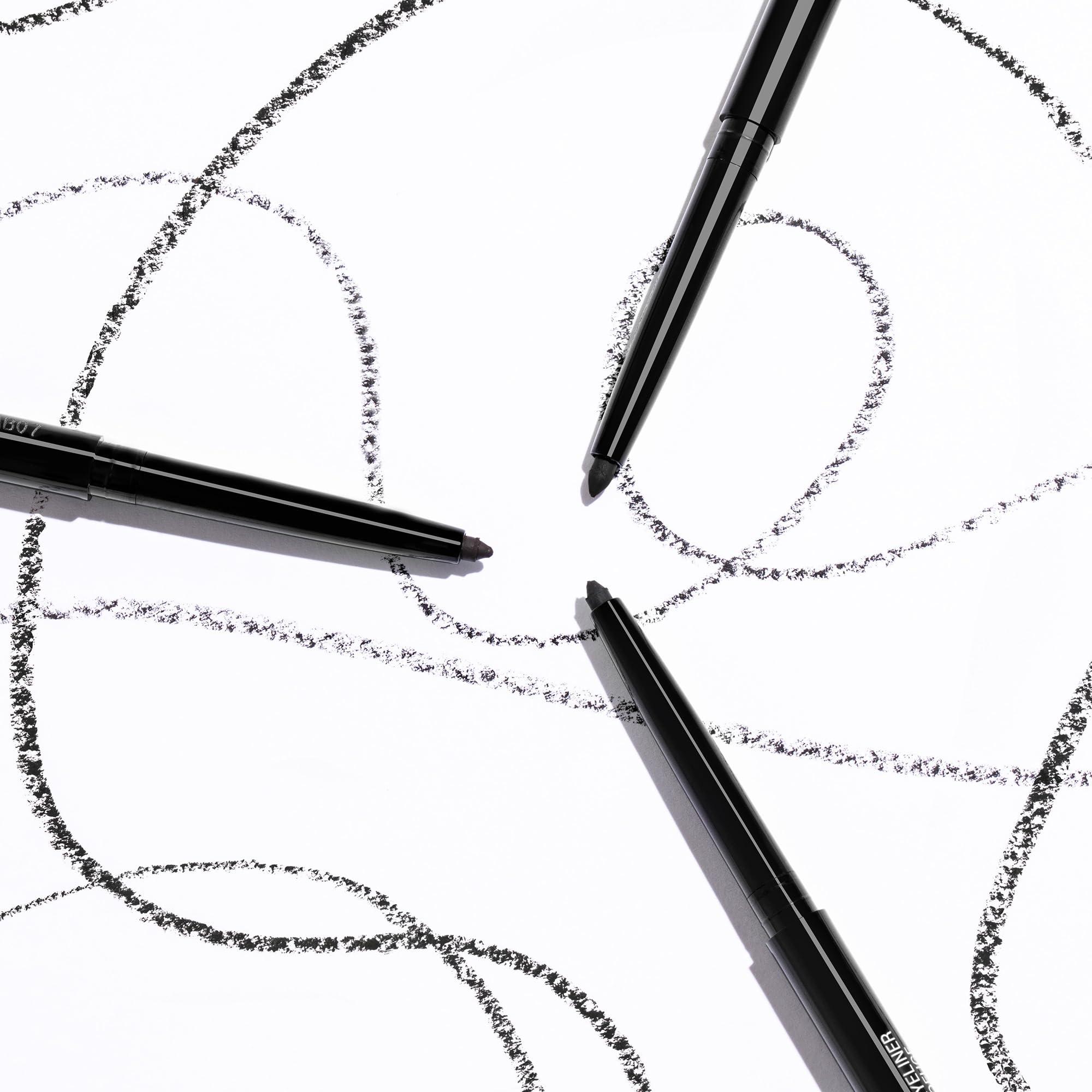 wet n wild Mega Last Breakup Proof Retractable Eyeliner - Waterproof 16-Hour Long-Lasting Wear, Cruelty-Free & Vegan - Blackest Black - Image 8