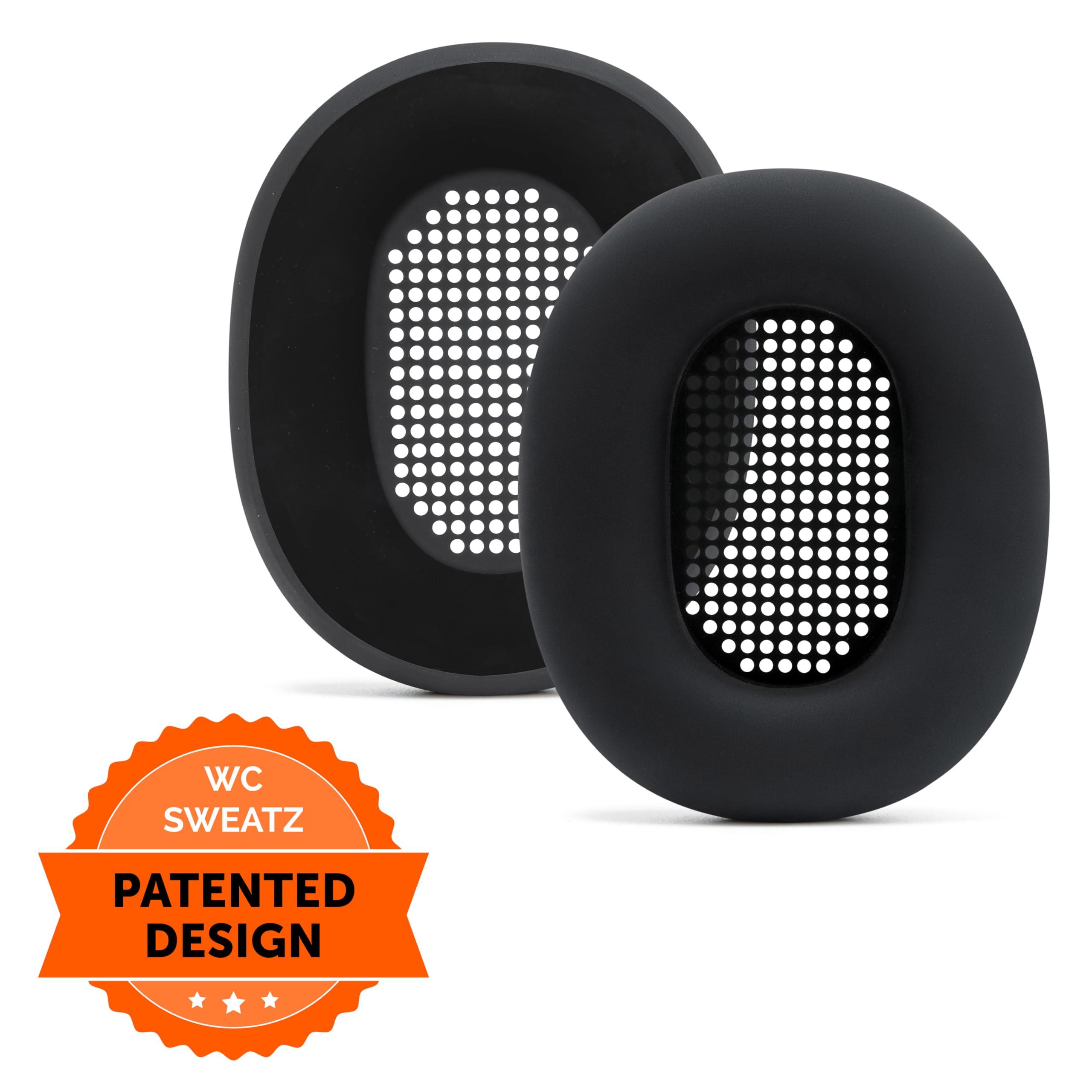 WC SweatZ XM5 - Patented Earpad Sweat Covers for Sony WH1000XM5 by Wicked Cushions | Full 360 Earpad Protection | Sweatproof & Easily Washable | Black - Image 6