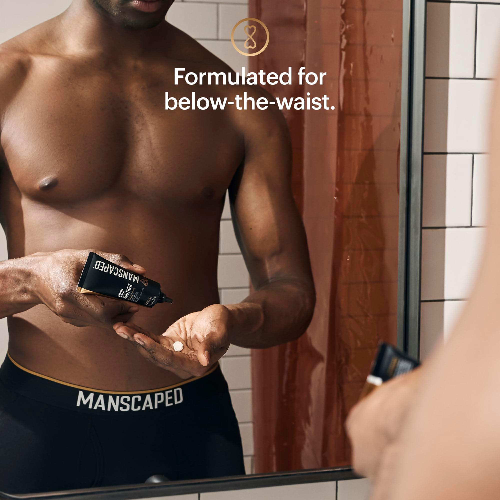 MANSCAPED® The Premier Package 5.0 Ultra, with The Lawn Mower® 5.0 Ultra Men's Groin & Body Hair Trimmer, Shears 3.0, Crop Preserver® Ball Deodorant, Refined® Body Wash, Crop Soother™, Shed 2.0 - Image 7