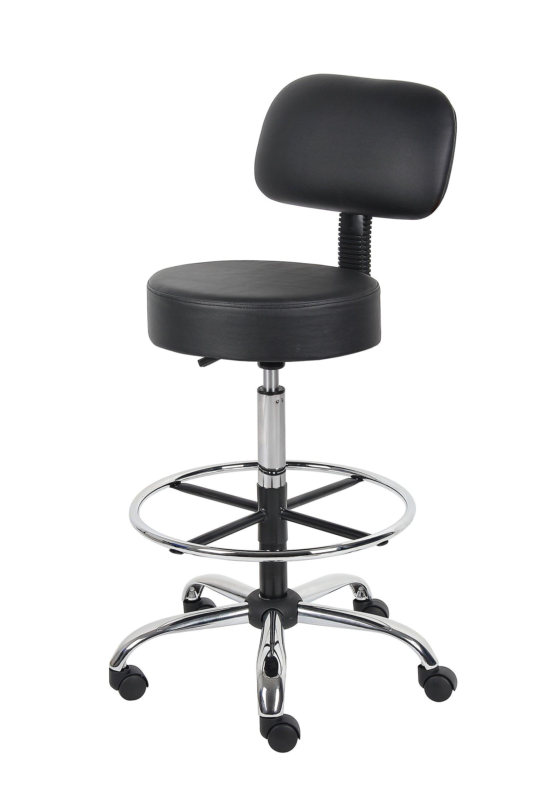 Boss Office Products Medical Stool, Black - Image 10