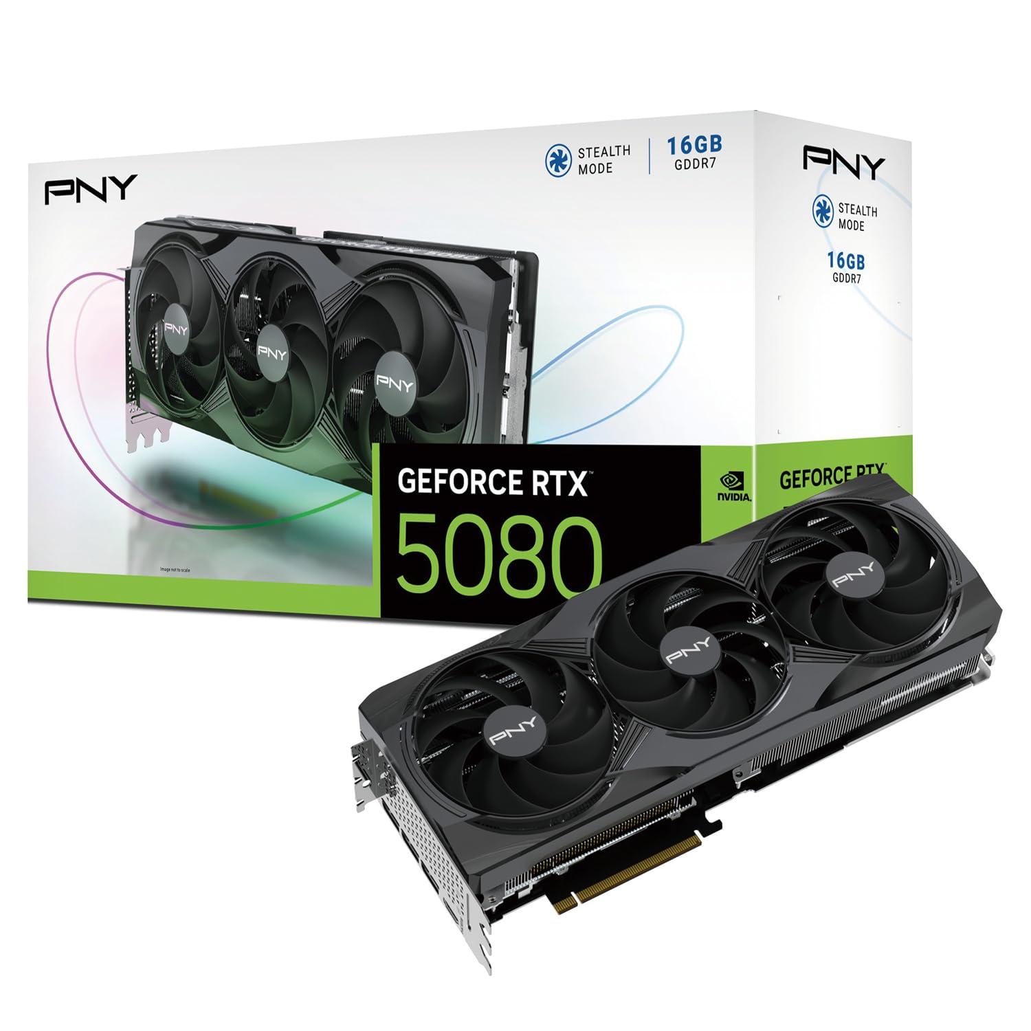 PNY GeForce RTX™ 5080 Triple Fan