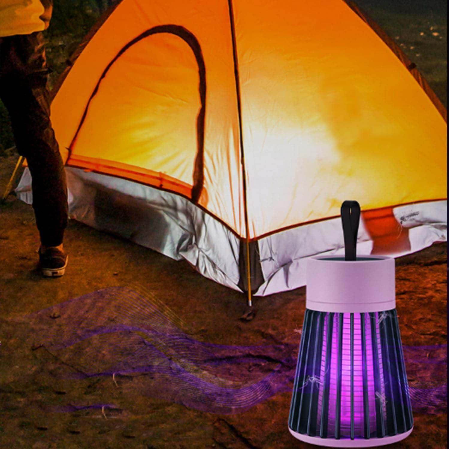 Health & Household Mozz Guard Mosquito Zapper-Mozzguard Pro Bed Light, Portable Cordless Bug Light USB Charing Zapper Outdoor Low Noise Trap Indoor, Waterproof Camping Lamp for Garden, Picnic (A) - Image 4