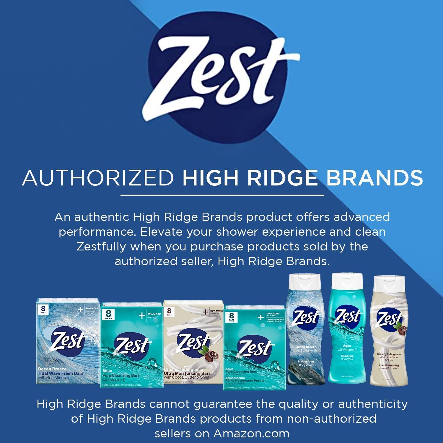Zest Bar Soap - 8 Bars - Enriched With Cocoa Butter And Shea for Ultra Moisturizing Cleansing - Leaves Your Body Feeling Silky Smooth And Deeply Moisturized - Image 3