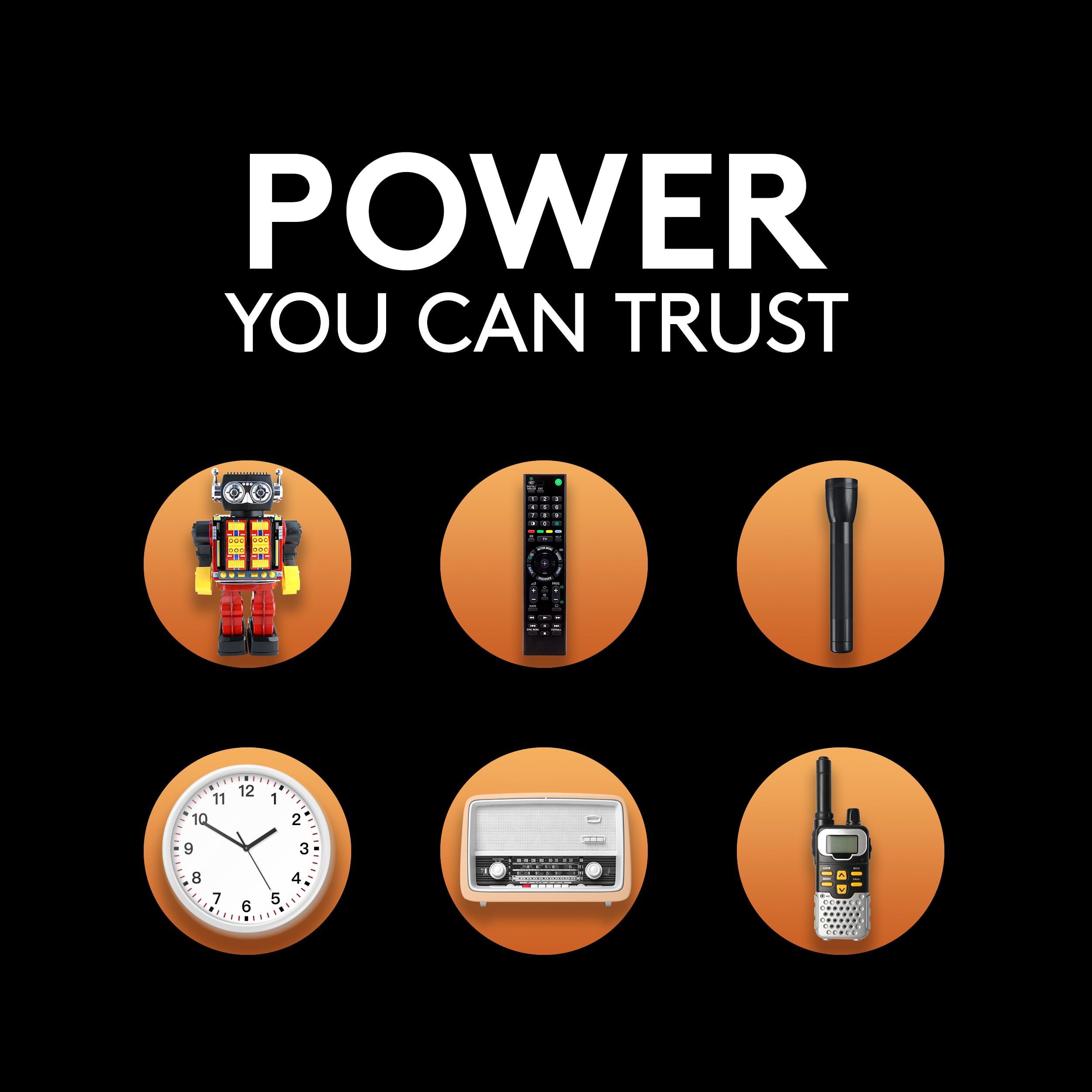 Duracell Coppertop D Batteries, 10 Count (1 Pack), D Battery with Long-lasting Power, All-Purpose Alkaline Battery for Household and Office Devices - Image 6