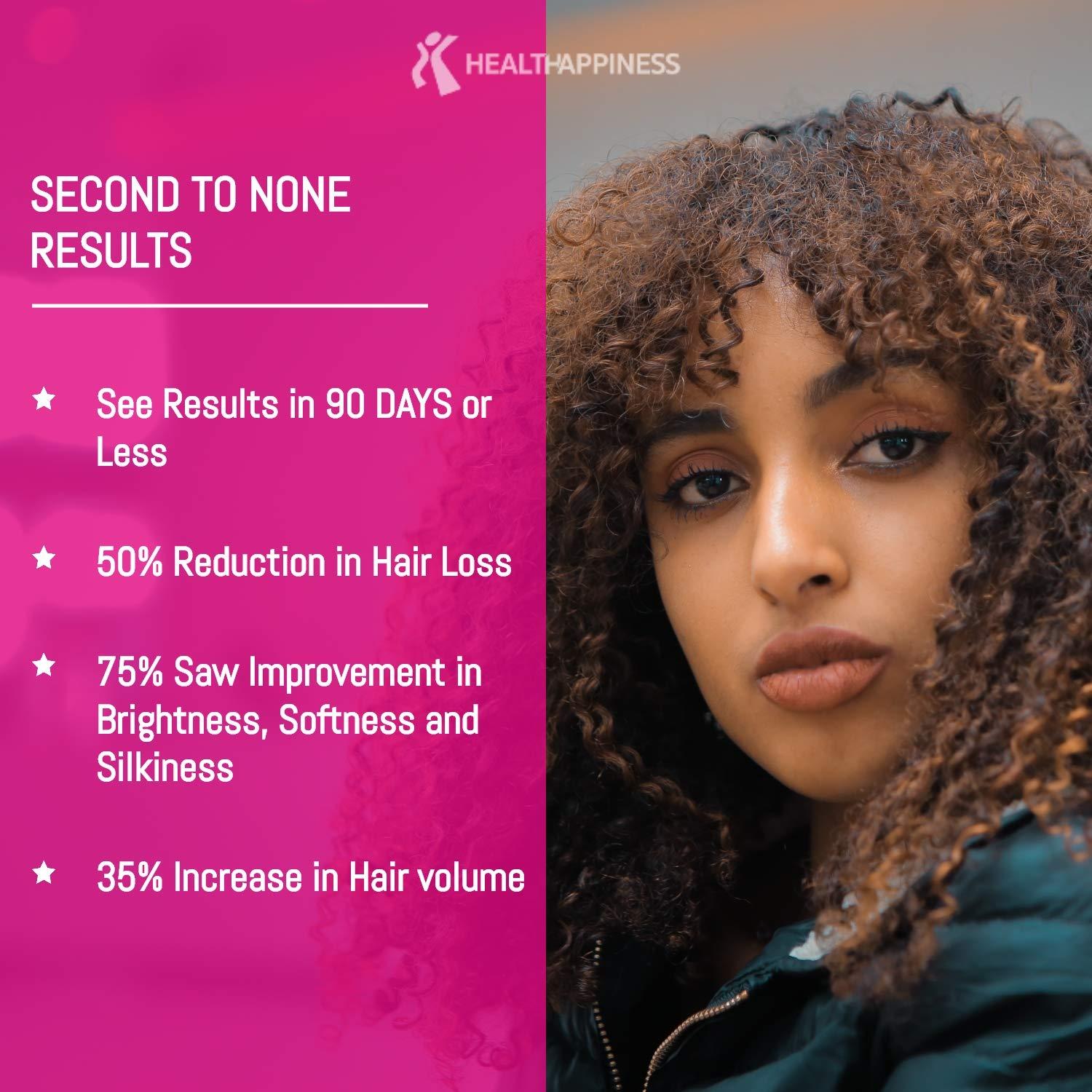 UpNourish Lustrous Hair - Support Women's Hair Loss and Hair Regrowth - Image 3