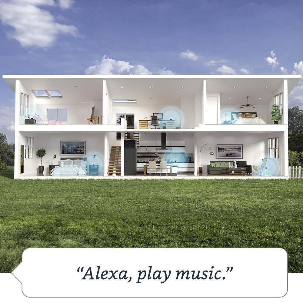 Echo (4th generation) International Version | With premium sound, smart home hub and Alexa | Charcoal - Image 2