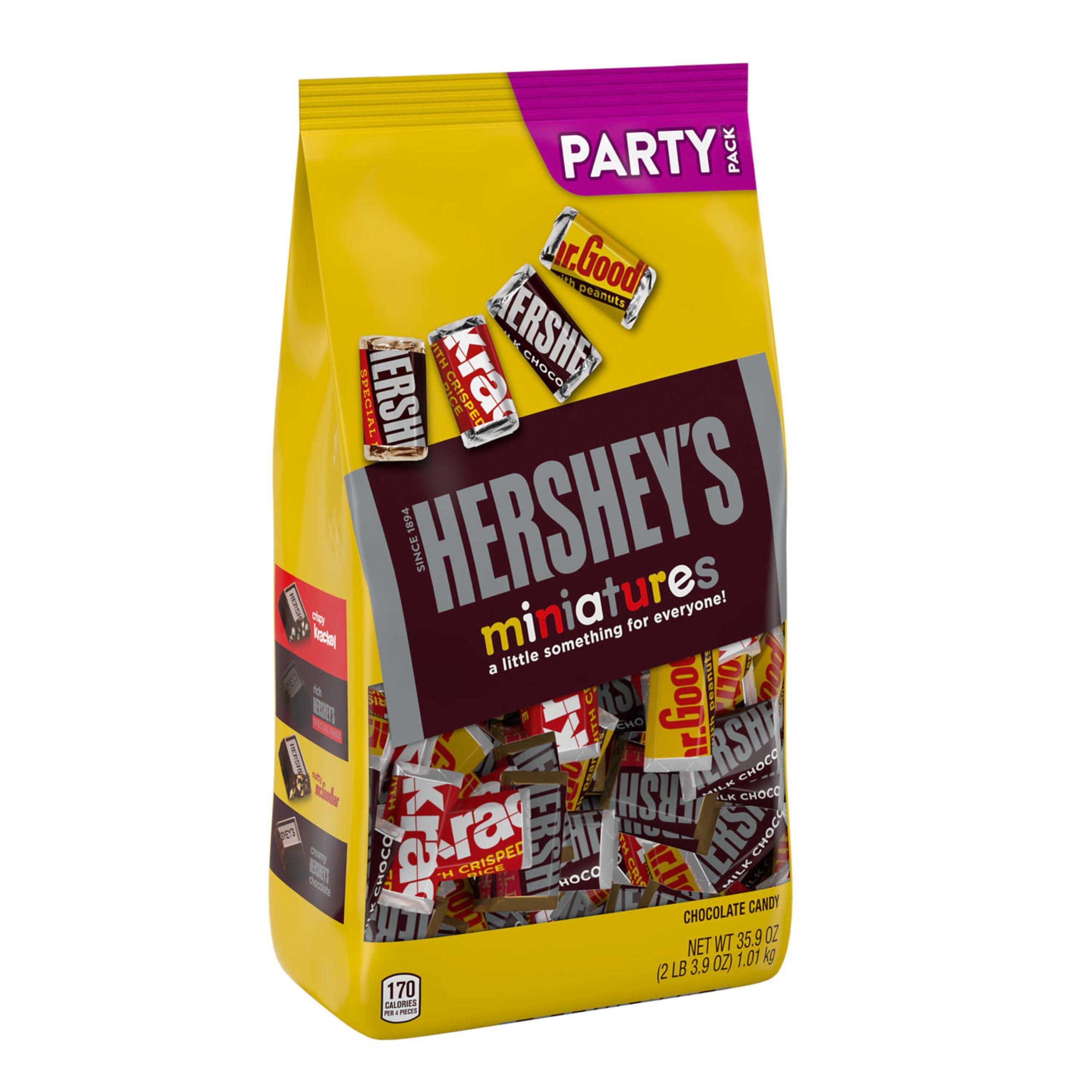 HERSHEY'S Miniatures Assorted Chocolate Candy Party Pack, 35.9 oz - Image 3