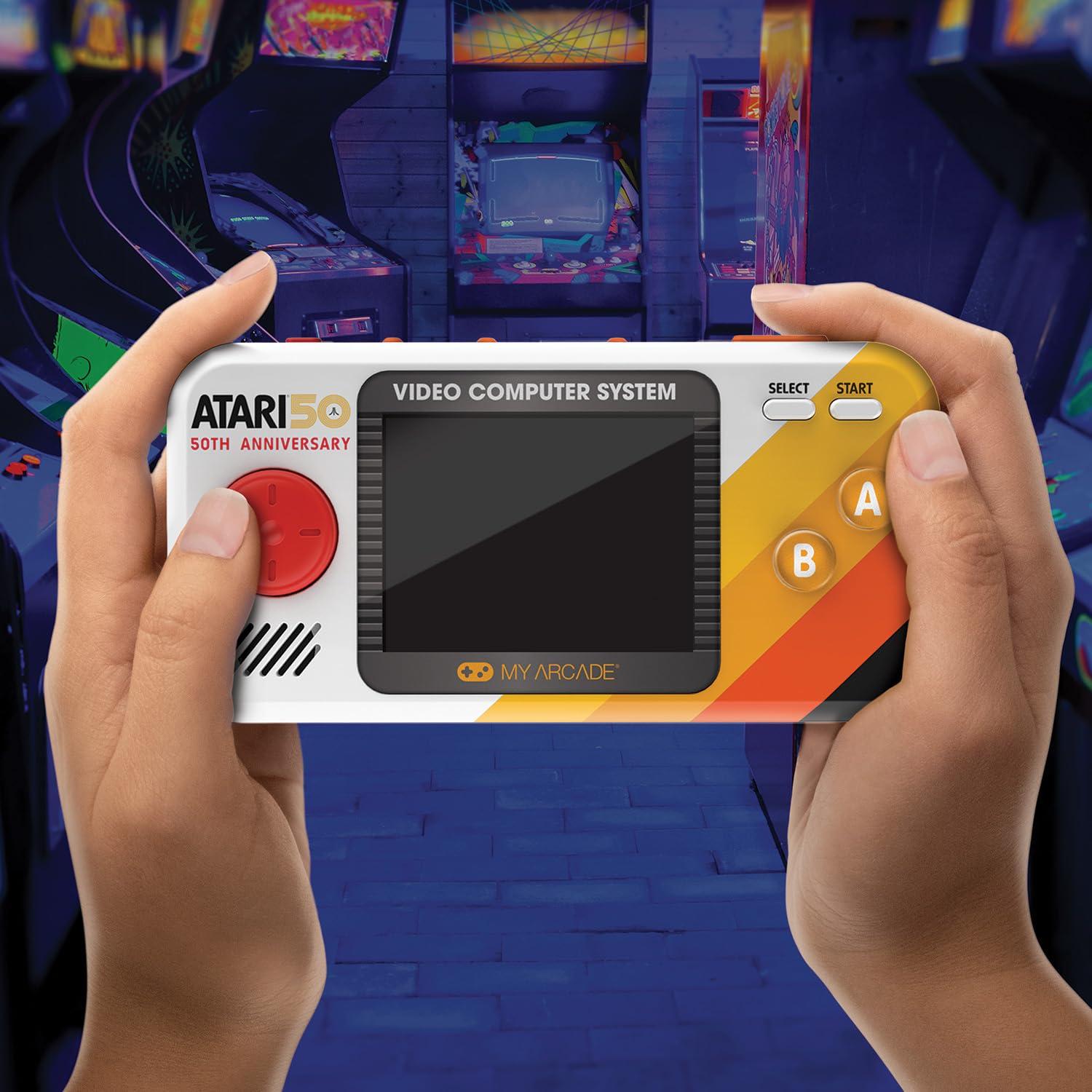 My Arcade Atari Pocket Player Pro: Handheld Portable Video Game Console with 100 Games, 2.75" Color Display, Ergonomic Design - Image 6