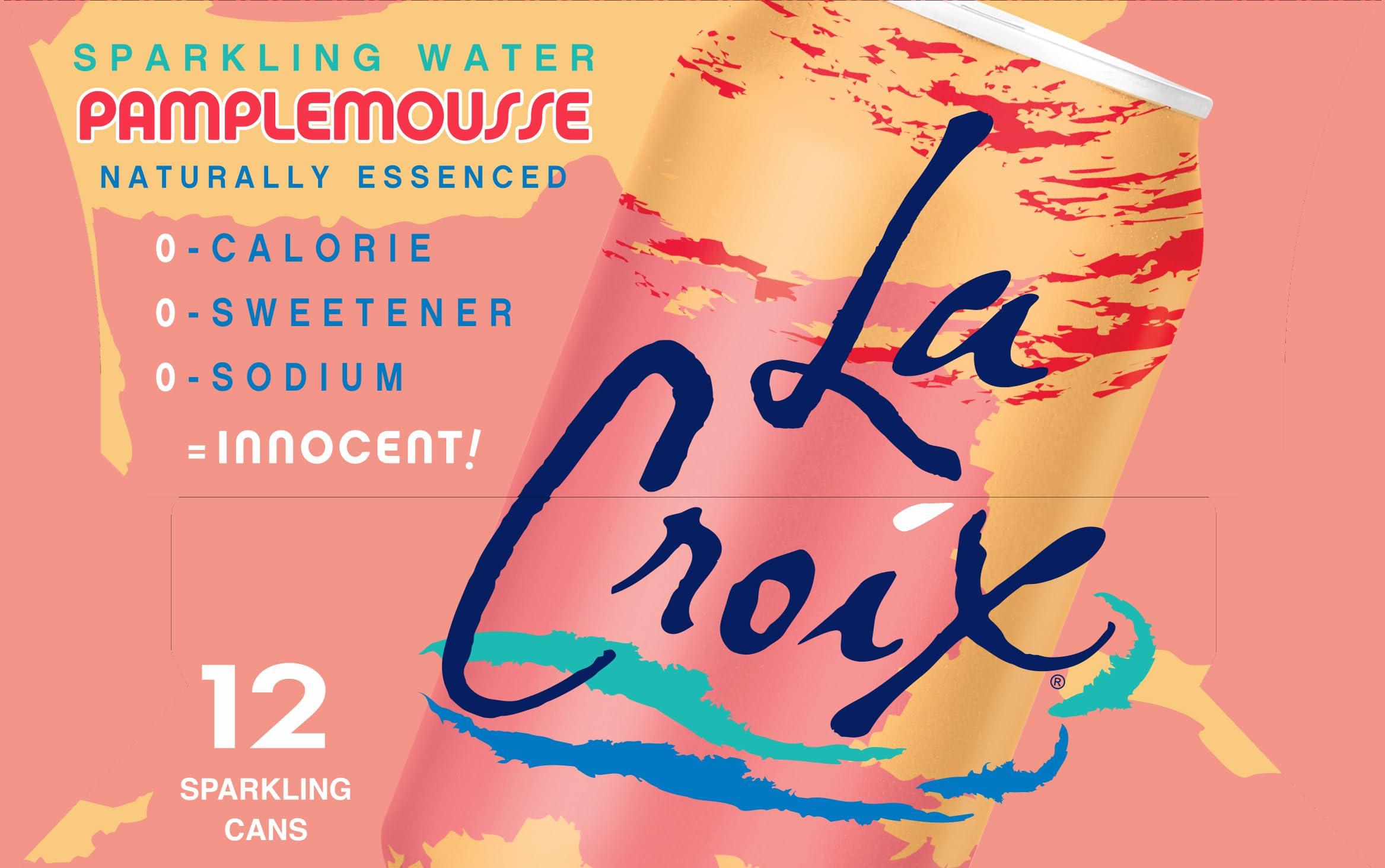 La Croix Sparkling Water, Grapefruit, 12 Fl Oz (Pack of 12) - Image 4