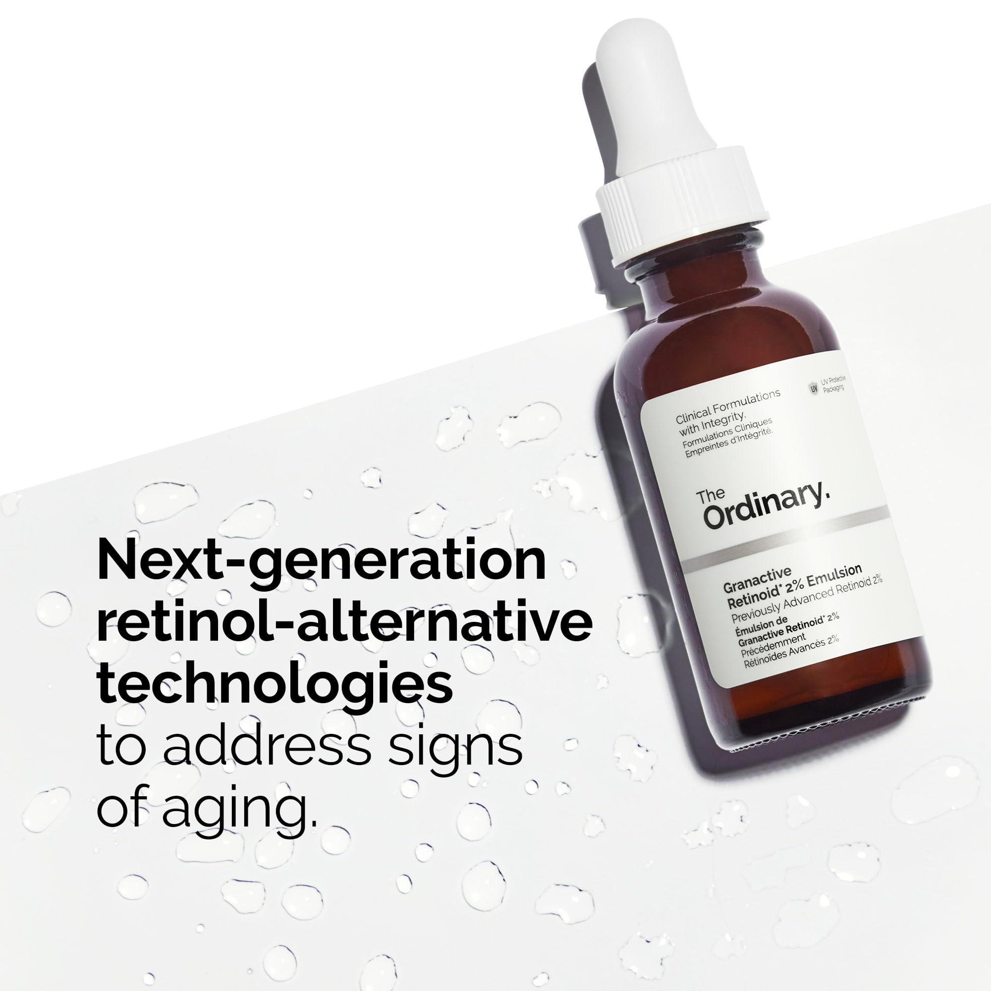 The Ordinary Granactive Retinoid 2% Emulsion, Advanced Retinoid Alternative for Anti-Aging and Skin Texture Improvement, 1 Fl Oz - Image 2