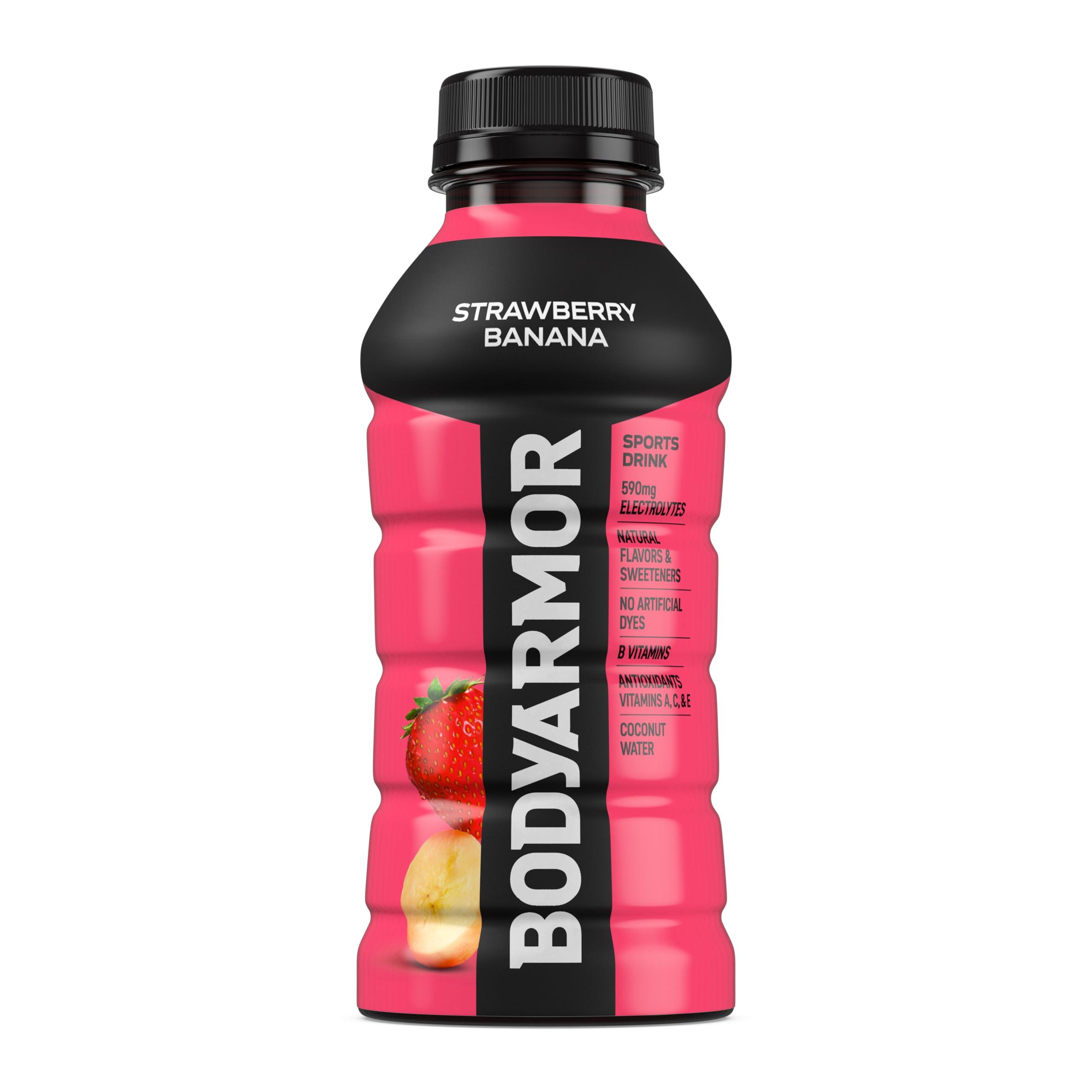 BODYARMOR Sports Drink Sports Beverage, Strawberry Banana, Coconut Water Hydration, Natural Flavors With Vitamins, Potassium-Packed Electrolytes, Perfect For Athletes, 12 Fl Oz (Pack of 8) - Image 10