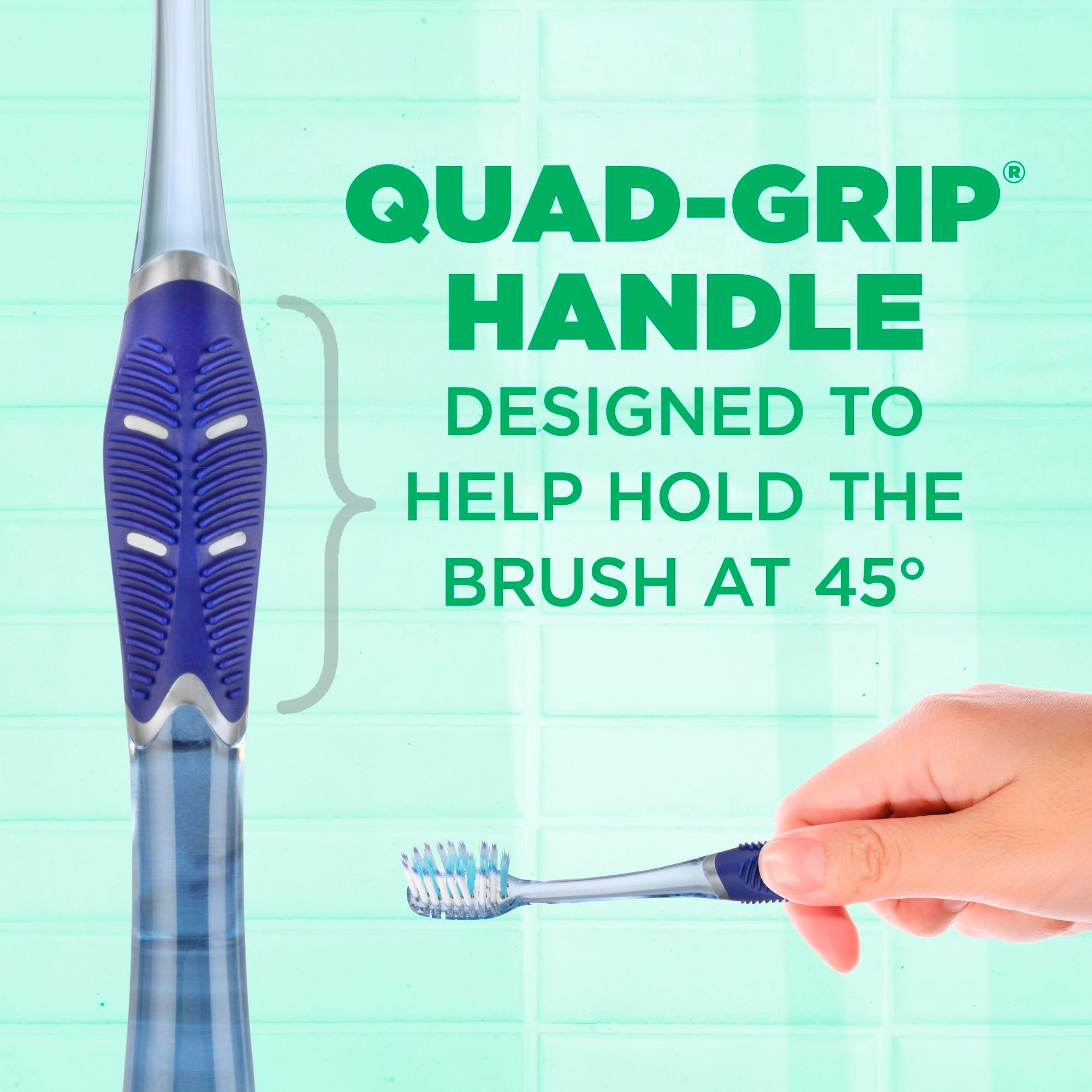 GUM Technique Deep Clean Toothbrush - Compact Soft - Soft Toothbrushes for Adults with Sensitive Gums - Extra Fine Bristles, 1ct (12pk) - Image 6