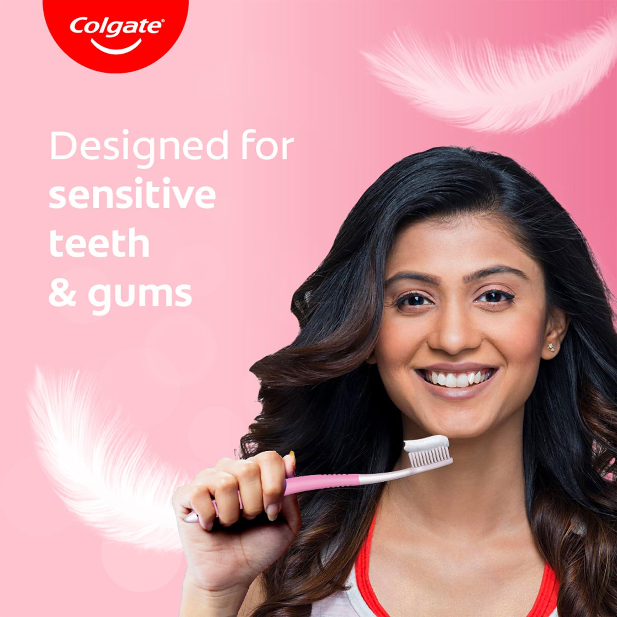 Colgate Toothbrush Sensitive, Pack of 4 Brushes - Image 4