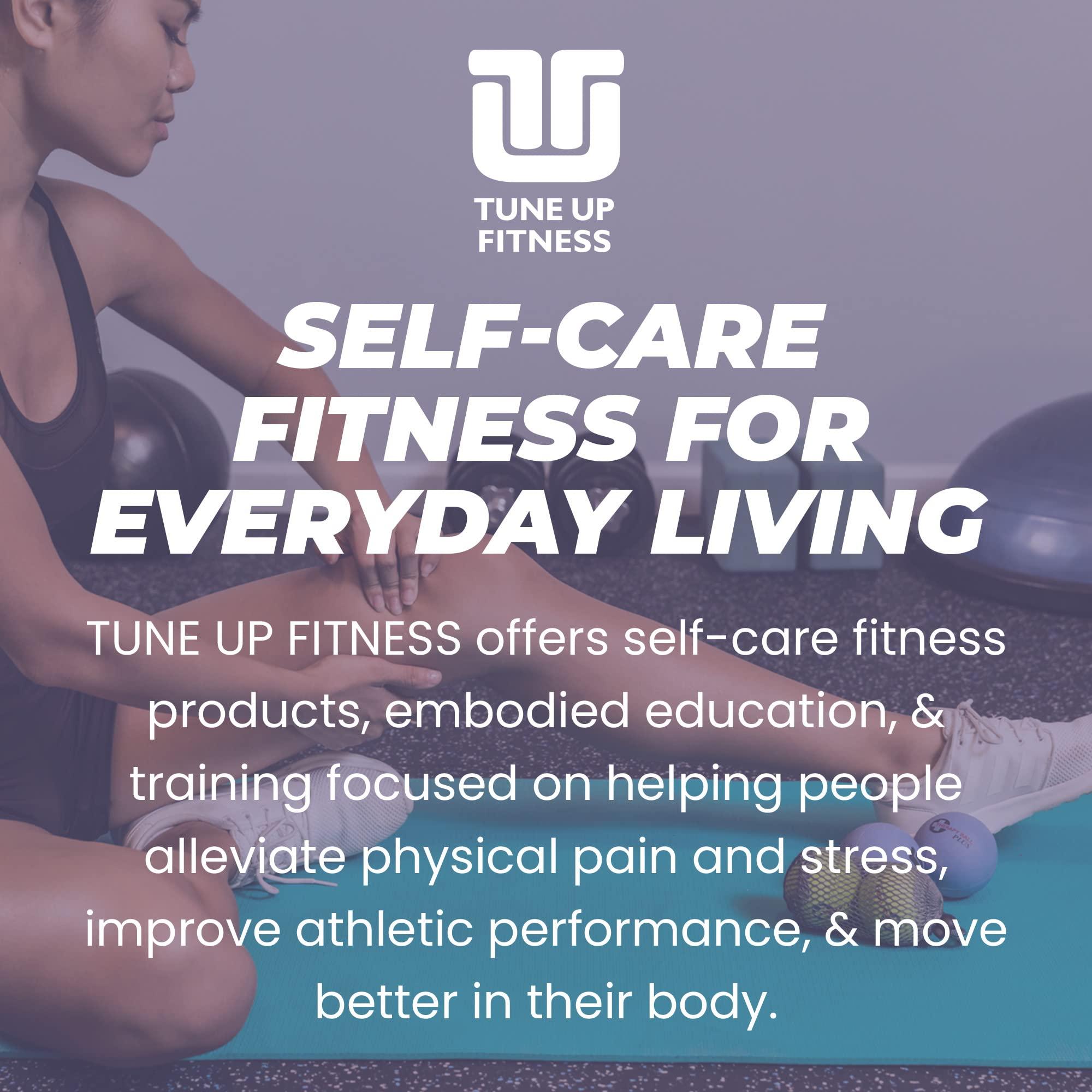 YOGA TUNE UP® Therapy Balls in Tote by Tune Up Fitness - Massage Balls for Trigger Point, Pressure Point & Myofascial Release - Use as Single or Peanut Ball for Pain Relief & Relaxation (Deep Purple) - Image 6