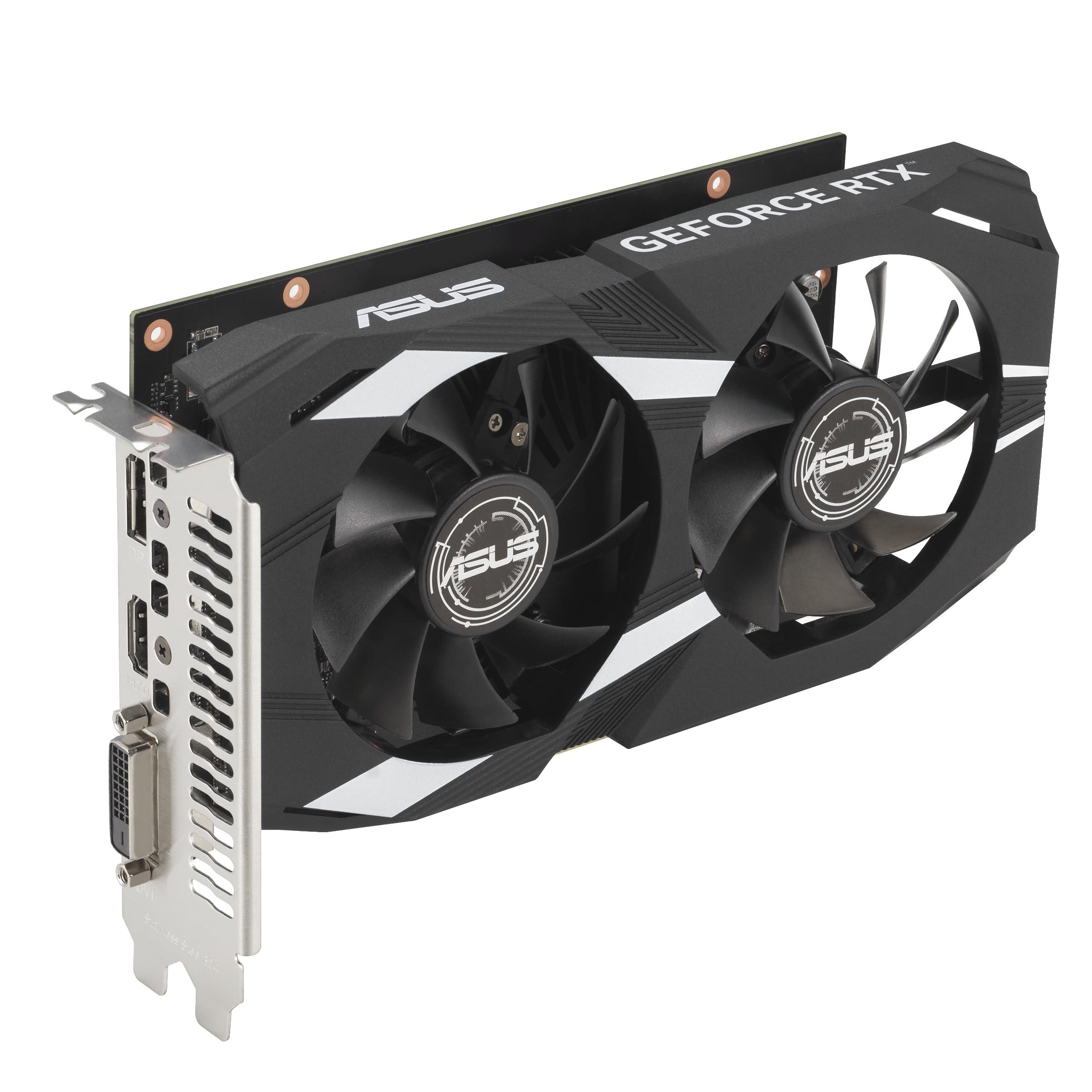 ASUS Dual NVIDIA GeForce RTX 3050 6GB OC Edition Gaming Graphics Card - PCIe 4.0, 6GB GDDR6 Memory, HDMI 2.1, DisplayPort 1.4a, 2-Slot Design, Axial-tech Fan Design, 0dB Technology, Steel Bracket - Image 11