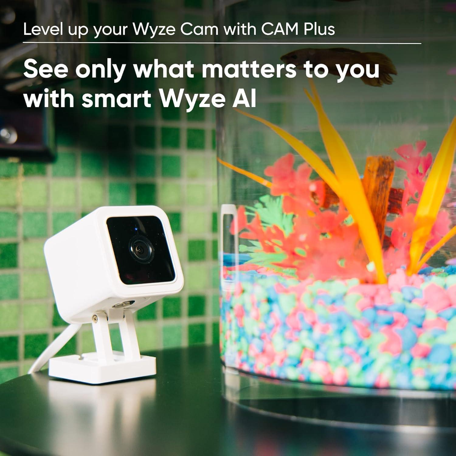 WyzeCam Cam V3 with 3-Months Cam Plus Cloud Storage Indoor Outdoor Plug-in Smart Security Camera, AI Motion Detection, WiFi Home Surveillance Camera, IR Color Night Vision, Siren Alarm, 2-Way Talk - Image 4