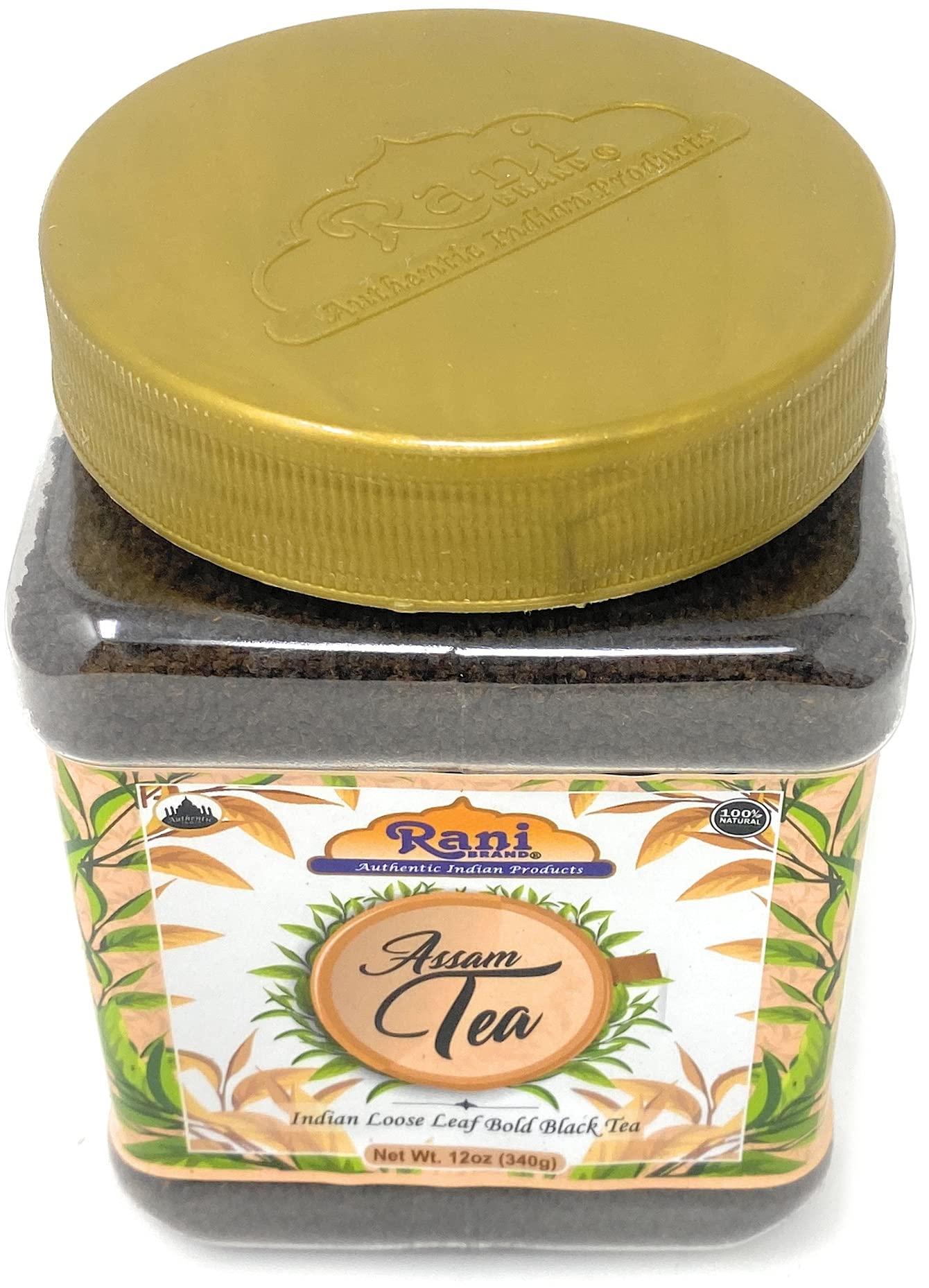 Rani Assam Tea (Indian Loose Leaf Bold Black Tea) 12oz (340g) PET Jar ~ All Natural | Vegan | Gluten Friendly | Salt & Sugar Free | NON-GMO | No Colors | Indian Origin - Image 8