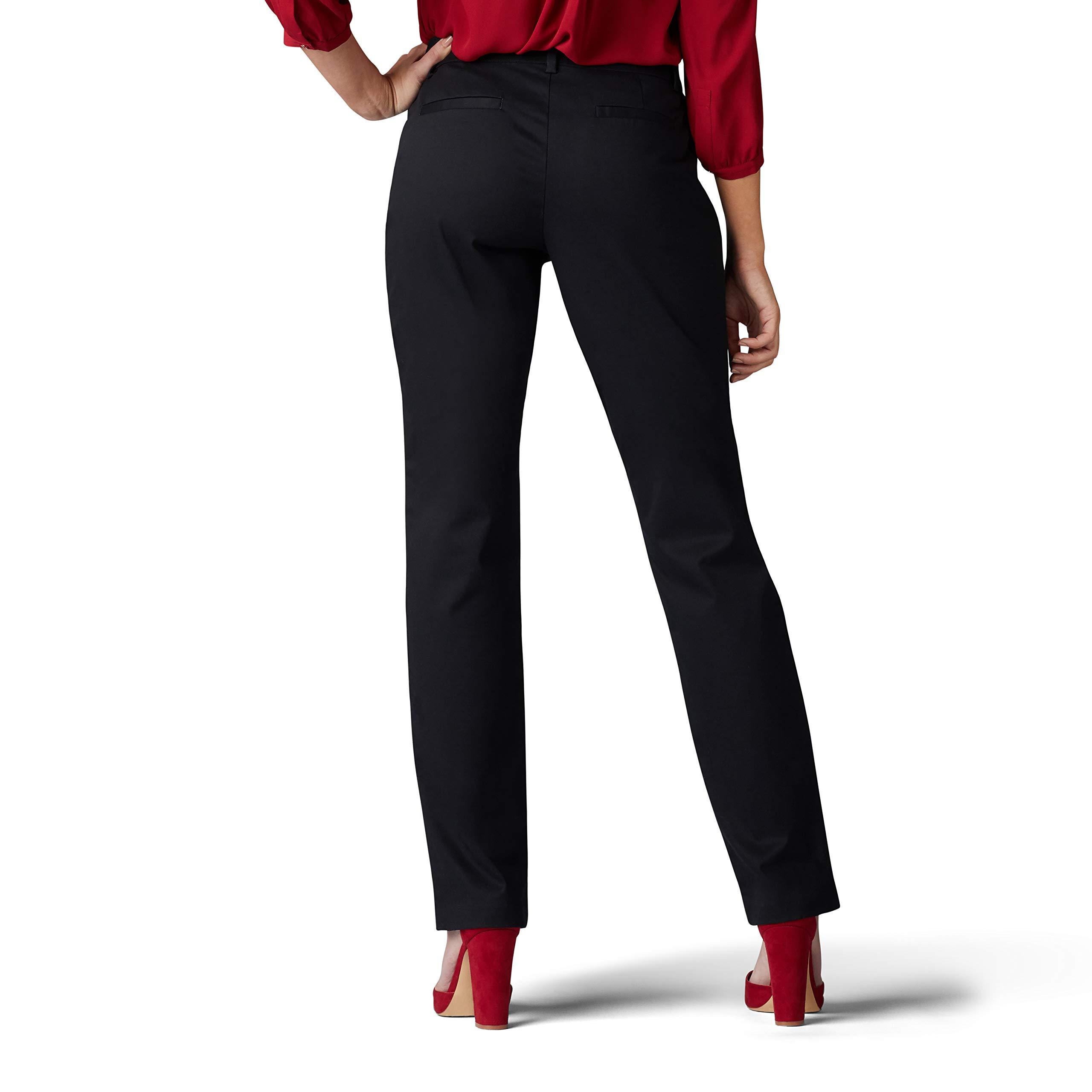 Lee Women's Wrinkle Free Relaxed Fit Straight Leg Pant - Image 3
