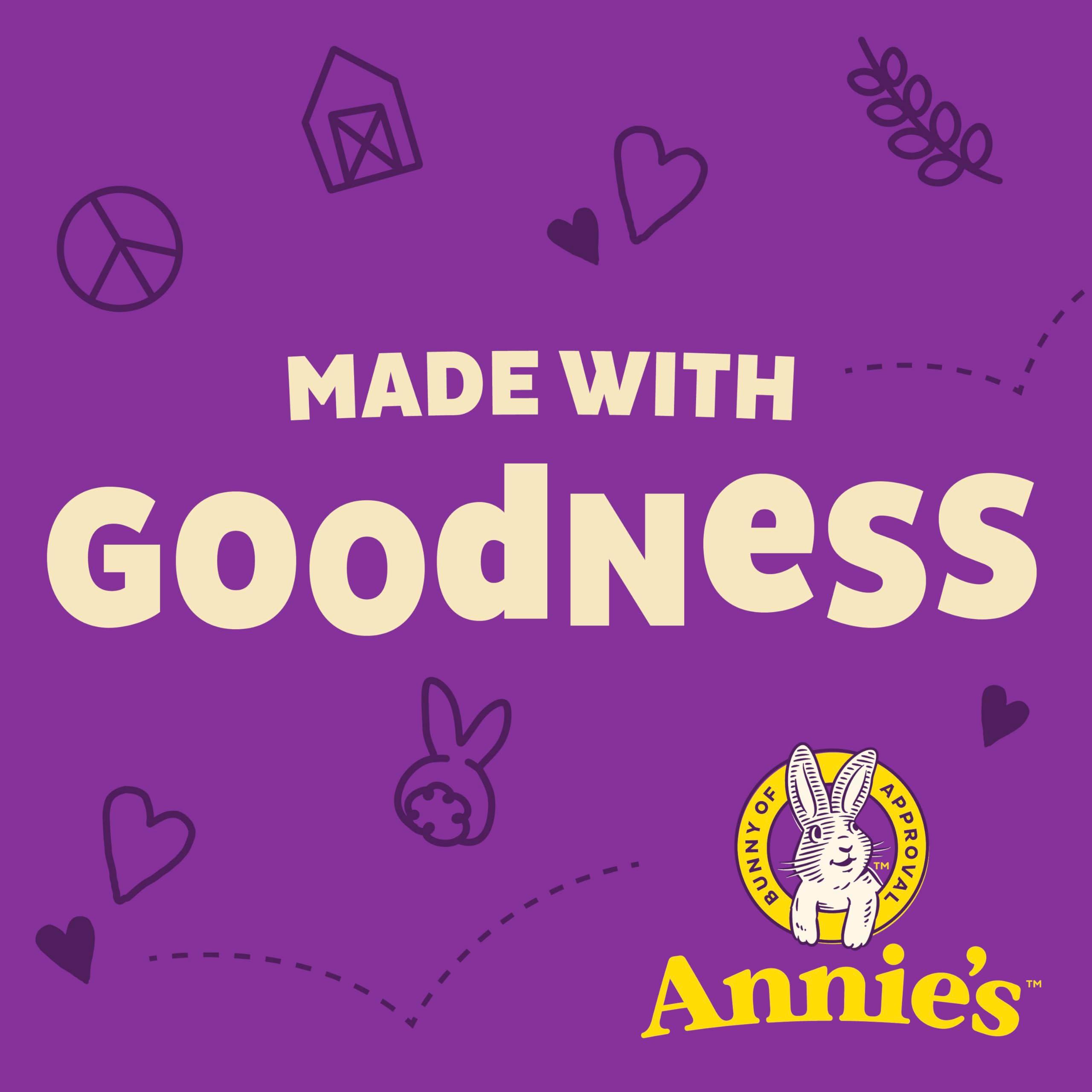 Annie's Organic Cheddar Squares, Baked Cracker Snacks, 7.5 oz - Image 5