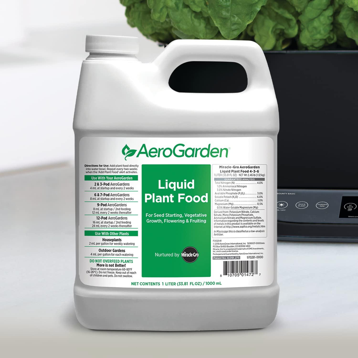 AeroGarden Liquid Nutrients (1 Liter) - Image 2