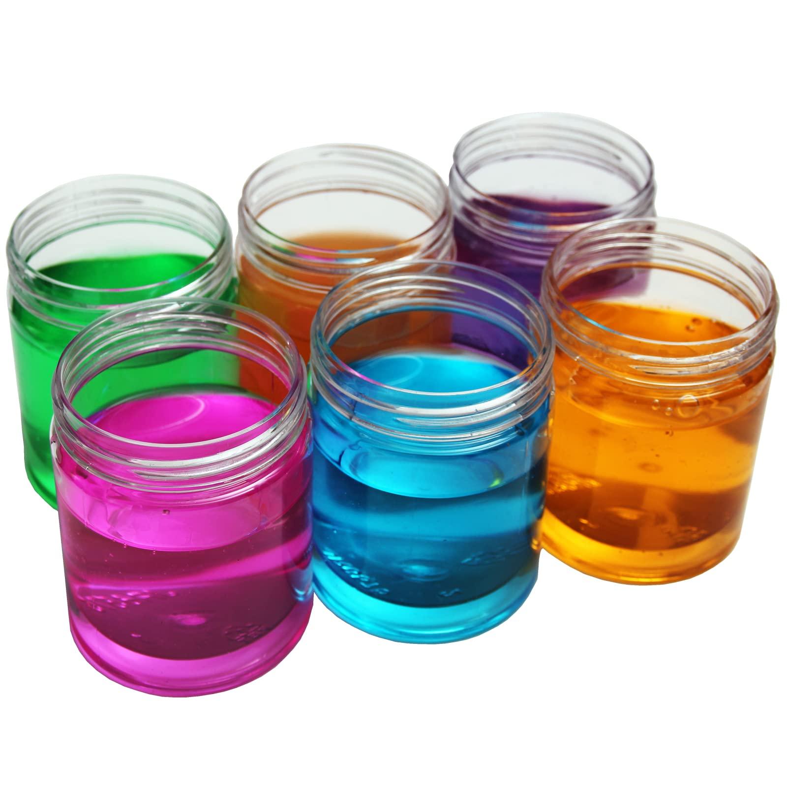 8 oz Plastic Containers with Lids and 4oz Small Containers (Set of 12) Plastic Jars with Lids Cosmetic Jar for Body Butter, Bath Salt, Slime and Beauty Product - Image 6