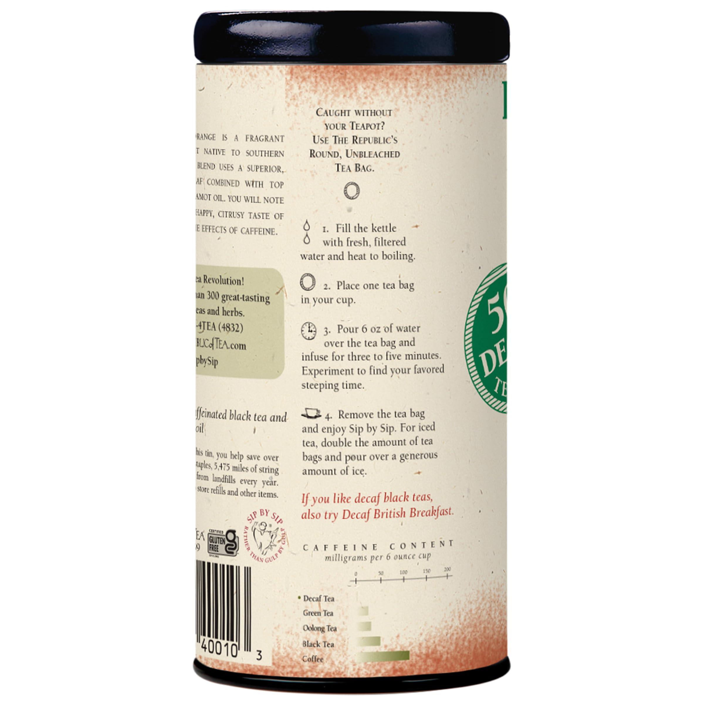 The Republic of Tea - Earl Greyer Decaf Tea, 50 Count - Image 5