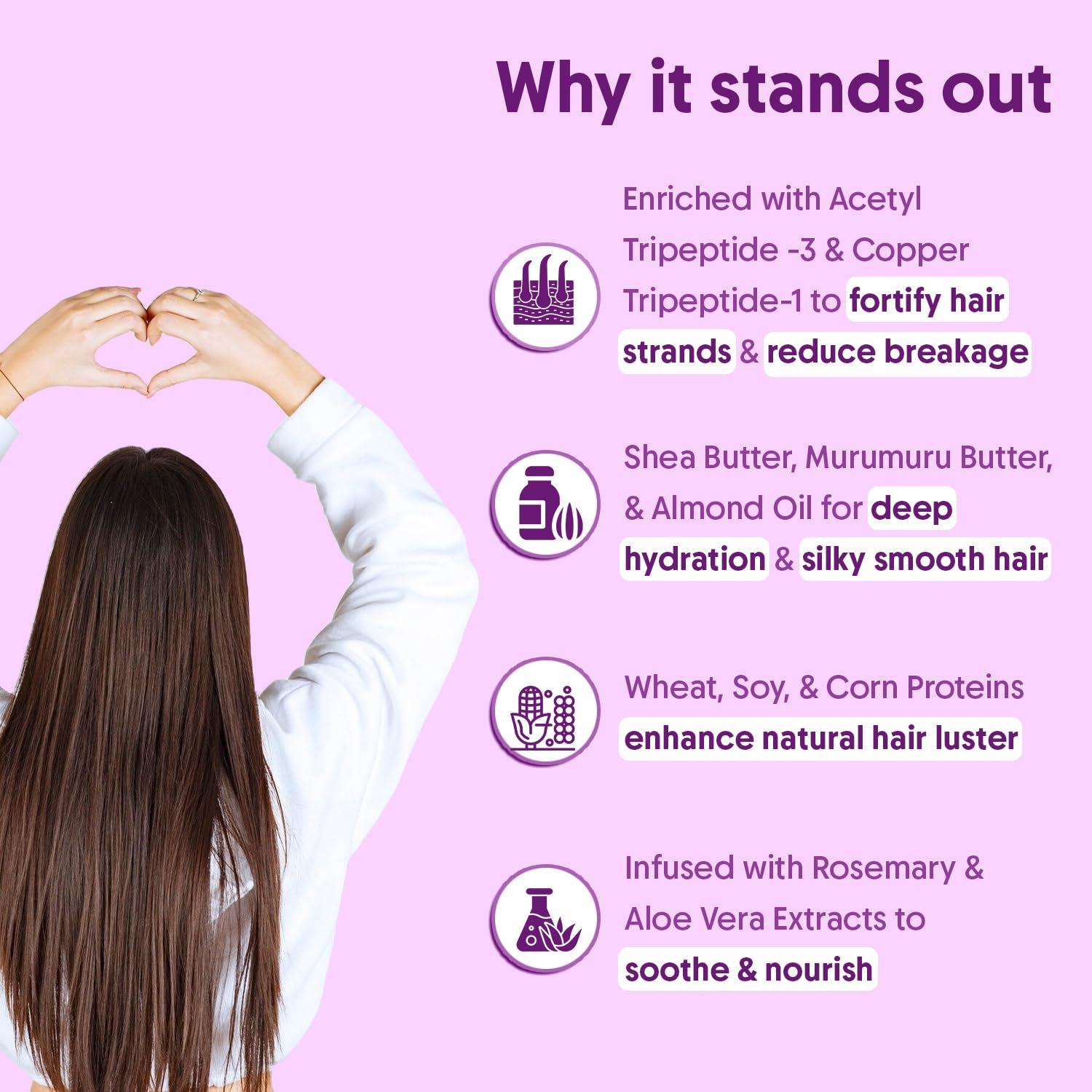 Aravi Organic Multi Peptide Hairfall Conditioner - Acetyl Tripeptide 3, Palmitoyl, Oligopeptide & Rosemary - 6.7 FL Oz / 200 ml - Image 3