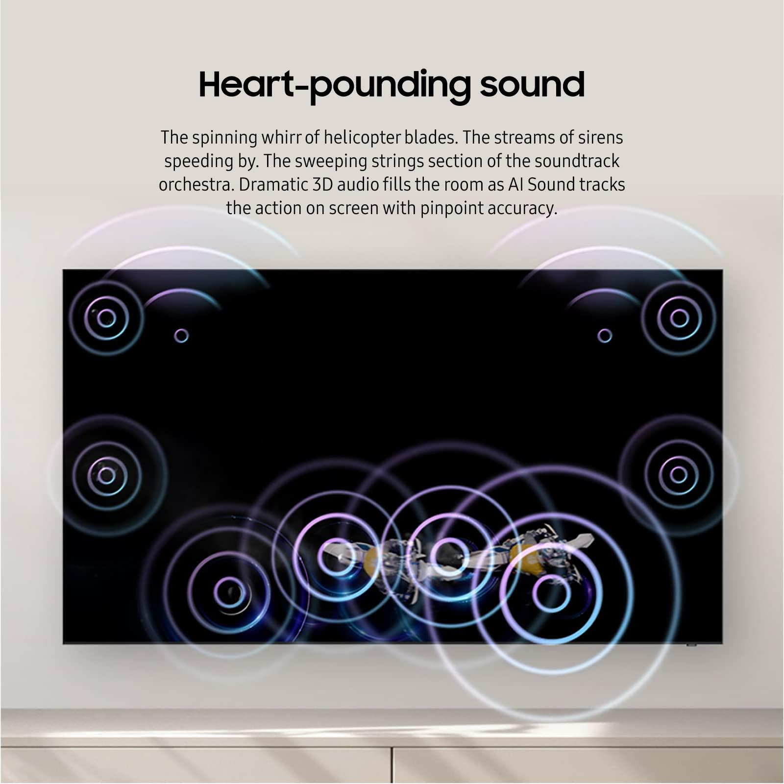 SAMSUNG 85-Inch Class Neo QLED 8K QN900C Series Mini LED Quantum HDR Smart TV with Infinity Screen, Dolby Atmos, Object Tracking Sound Pro, Alexa Built-in (QN85QN900C, 2023 Model),Titan Black - Image 5