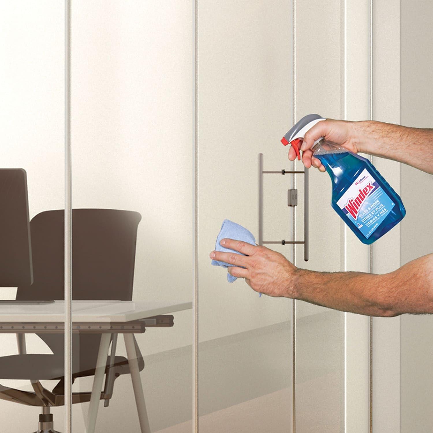 SC Johnson Windex Windex Glass Cleaner, 32 oz, Blue, Pack of 1 - Image 4