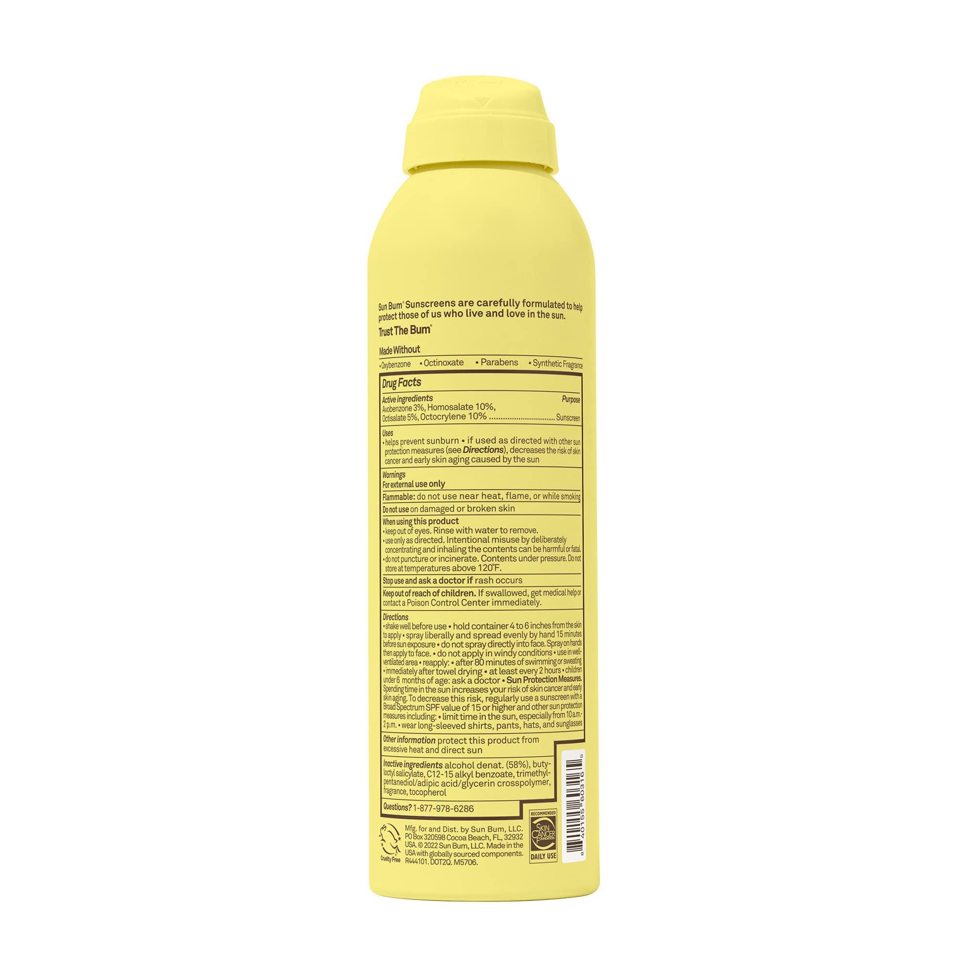 Sun Bum Kids SPF 50 Sunscreen Clear Body Spray - Broad Spectrum Water-Resistant with Vitamin E - Wet or Dry Skin Application - Hawaii 104 Act Compliant (Without Octinoxate & Oxybenzone) - 6 oz - Image 2