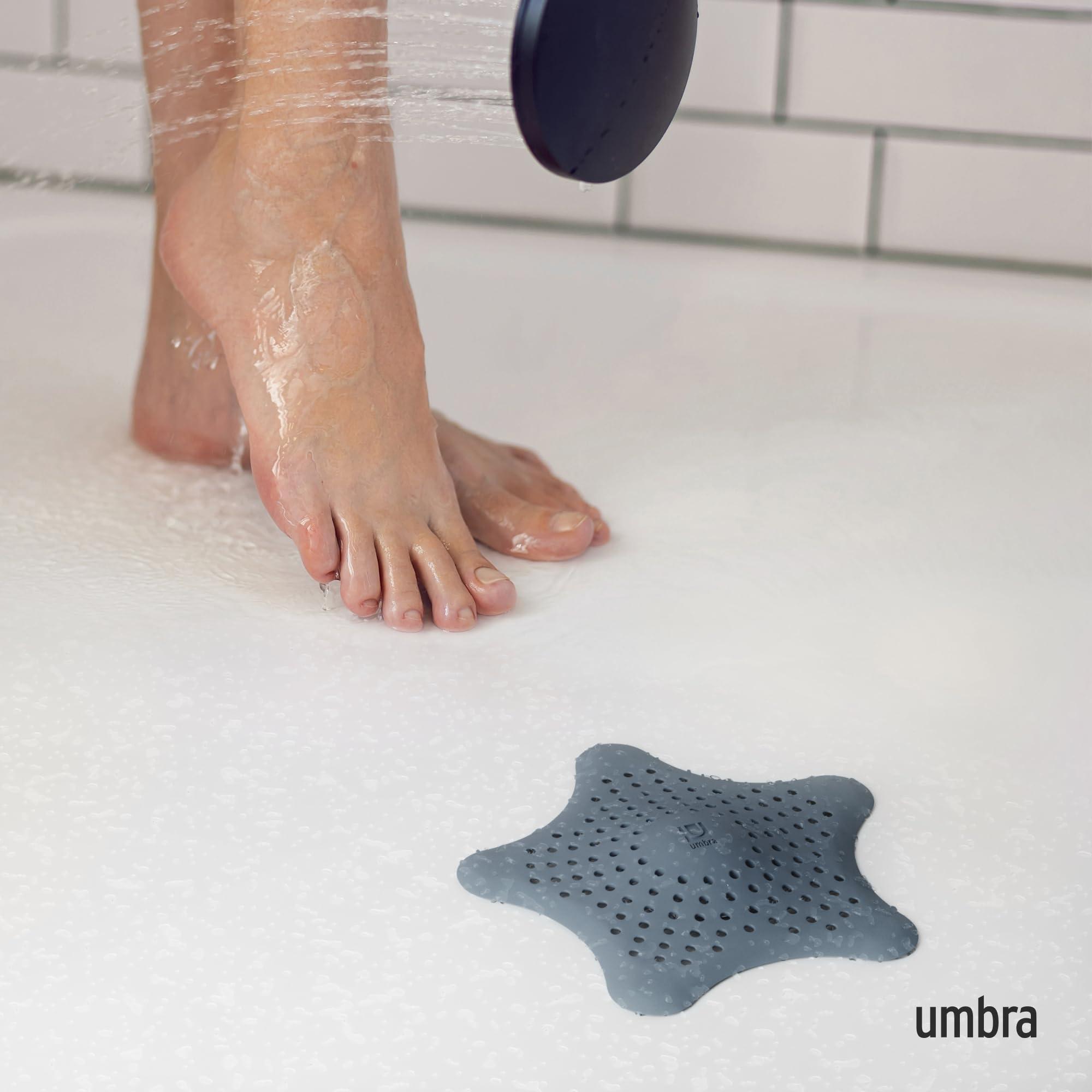 Umbra Starfish Drain Cover/Hair Catcher, Slate Blue - Image 4