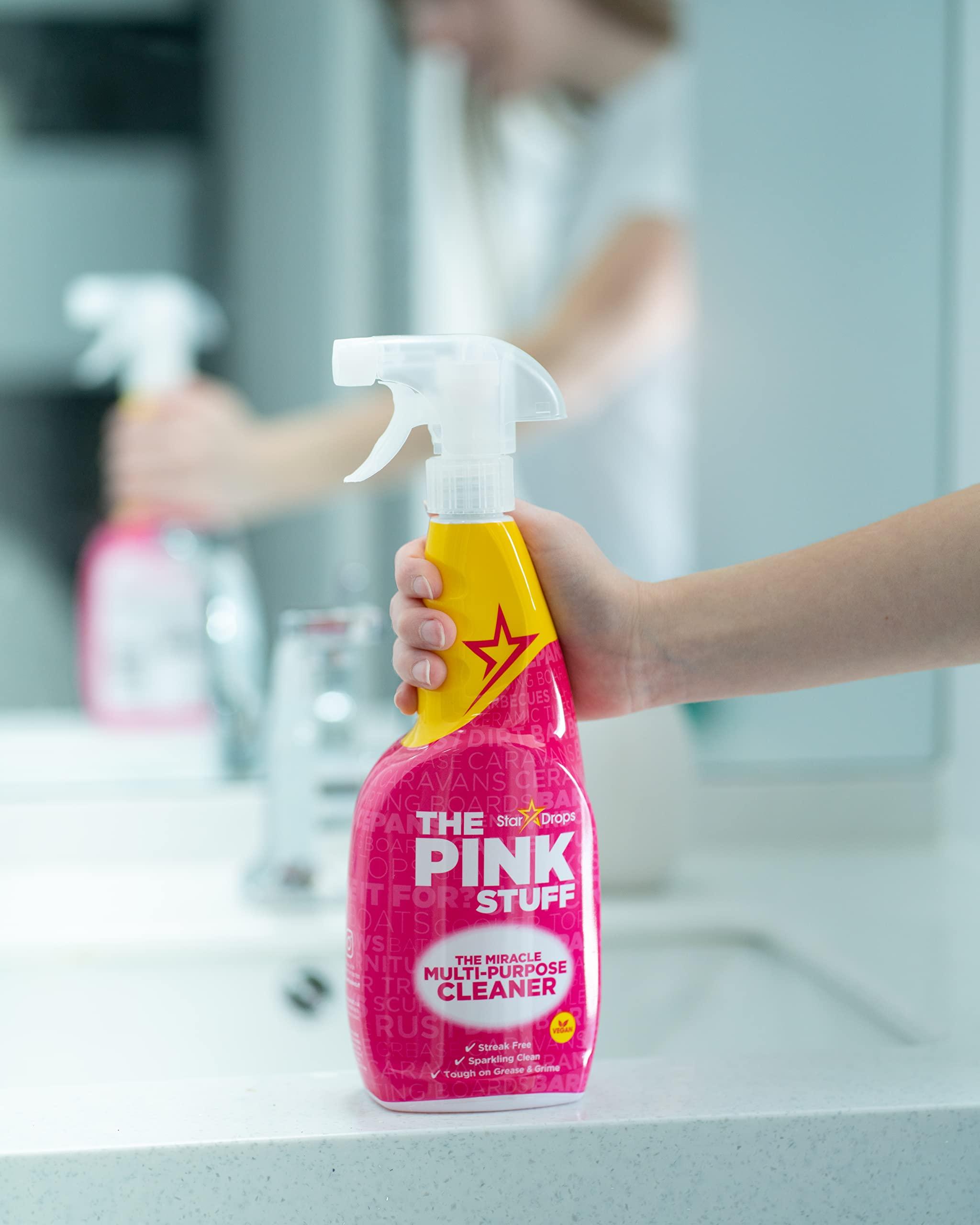 Stardrops - The Pink Stuff - The Miracle Multi-Purpose Cleaning Spray 750ml 3-Pack Bundle (3 Multi-Purpose Spray) - Image 9