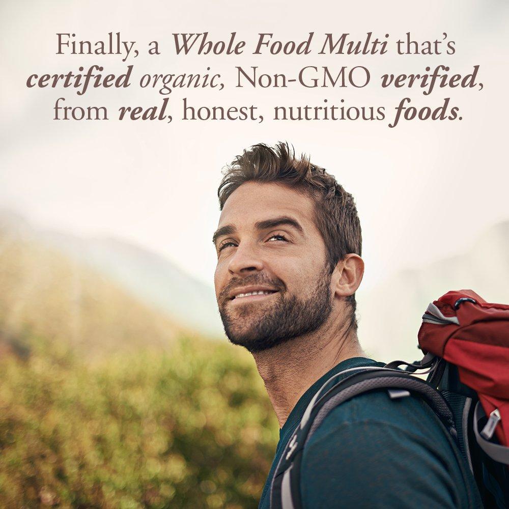 Garden of Life Organics Multivitamin for Men - Men's Once Daily Whole Food Vitamin Supplement Tablets, Vegan, 30 Count - Image 3