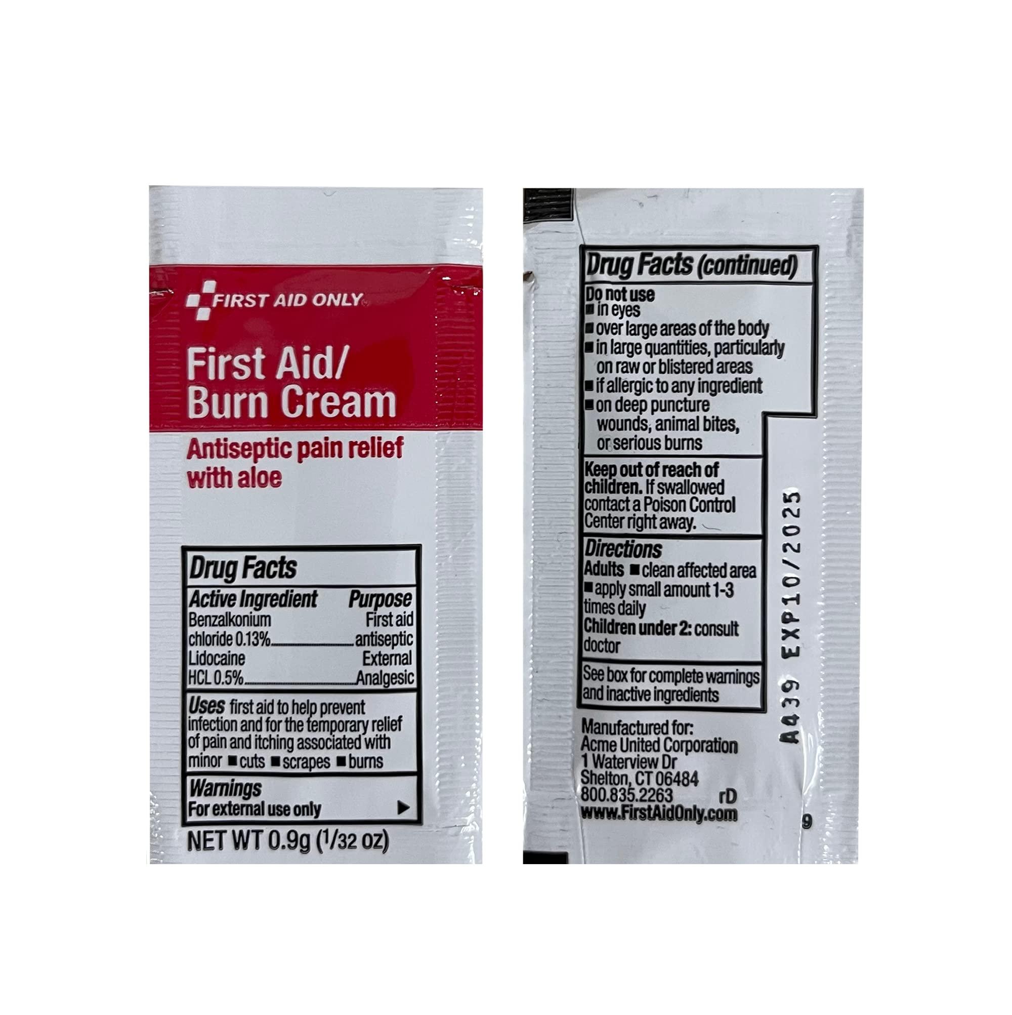 First Aid Only 91247 OSHA-Compliant First Aid Kit, All-Purpose 100-Person Emergency First Aid Kit for Business, Worksite, Home, and Car, 335 Pieces - Image 15