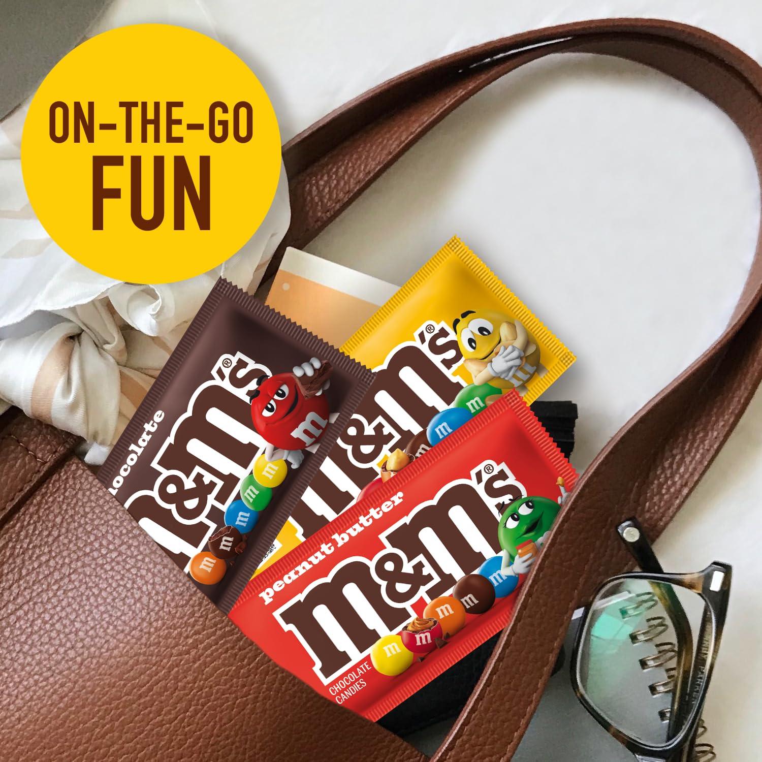 M&M'S Milk Chocolate Summer Candy, Variety Pack, Full Size, Pack of 18 Bulk Candy Chocolate - Image 5
