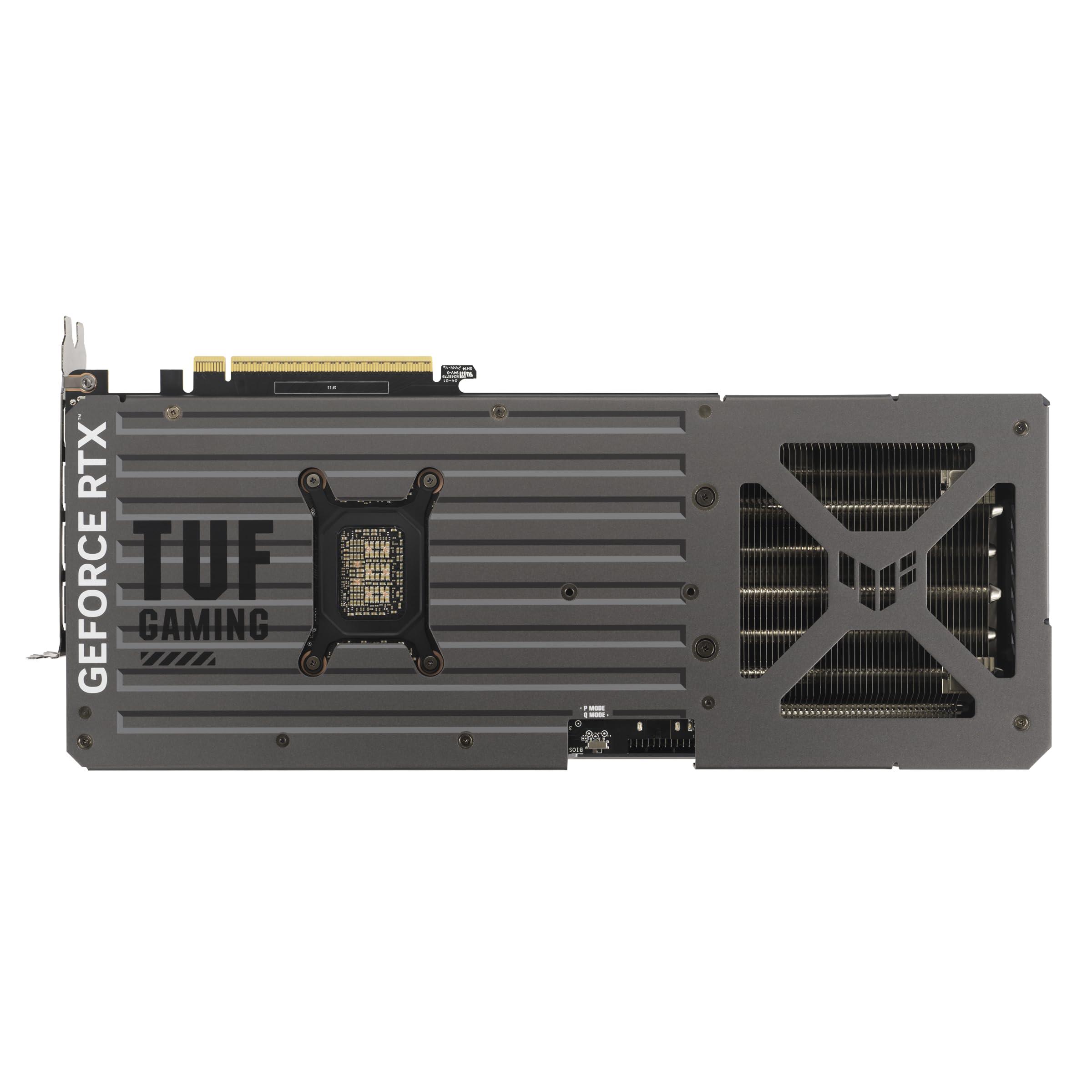 ASUS TUF Gaming GeForce RTX ™ 5080 16GB GDDR7 OC Edition Gaming Graphics Card (PCIe® 5.0, HDMI®/DP 2.1, 3.6-Slot, Military-Grade Components, Protective PCB Coating, axial-tech Fans, Vapor Chamber) - Image 11