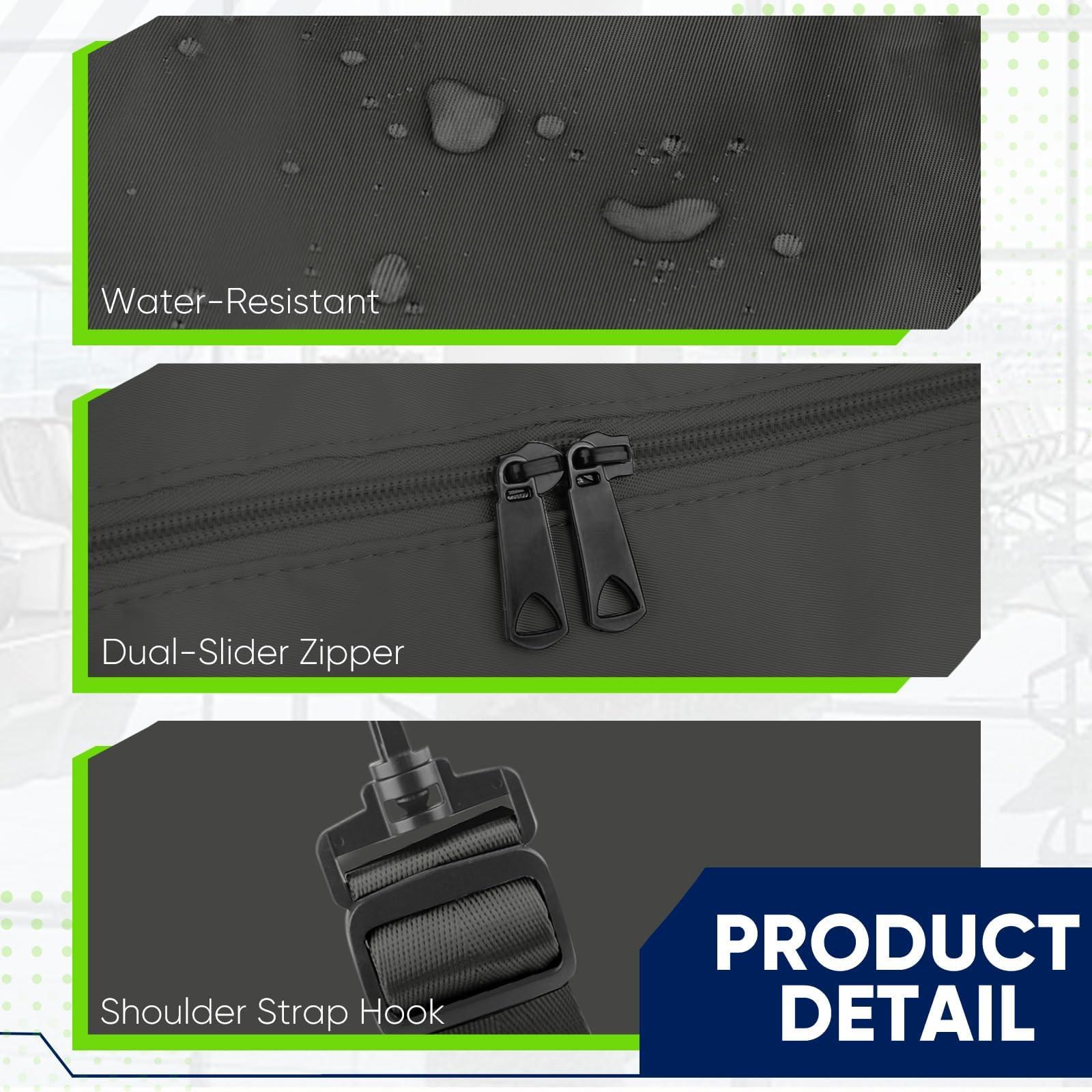 Travel Duffle Bag, Weekender Travel Bag Men Small Gym Bag for Women, Hospital Bag for Labor and Delivery, Overnight Bag Luggage Bag with Trolley Sleeve, Airplane Travel Essentials for Flying(Black) - Image 8