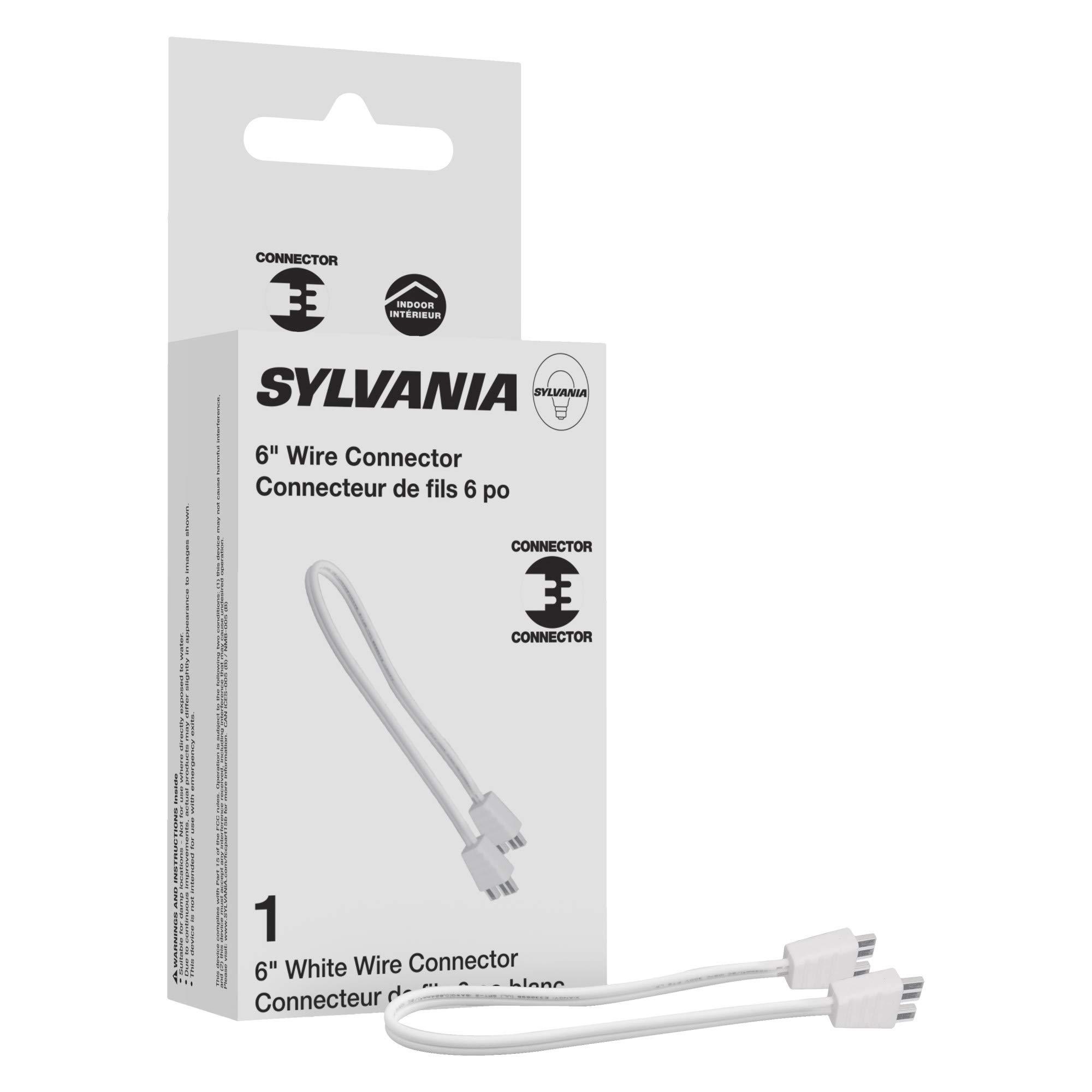 SYLVANIA TruWave Natural Series 6” Wire Connector for Under Cabinet Light System - 1 Pack