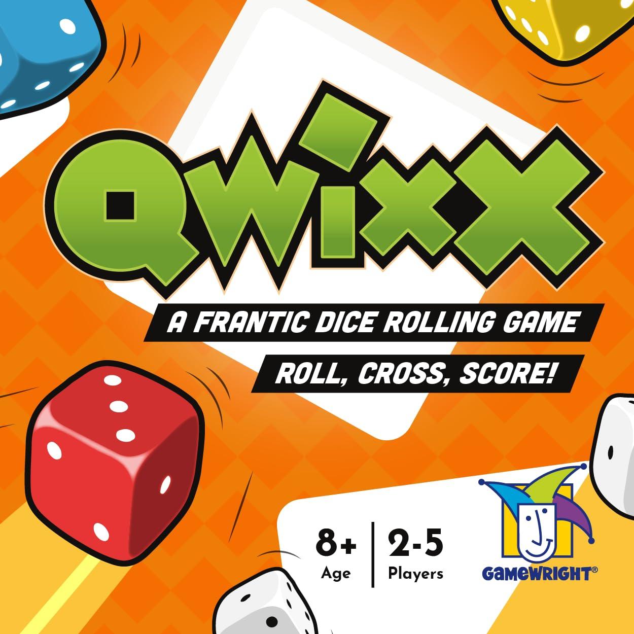 Qwixx: The frantic dice rolling game that everyone plays at once! For ages 8+, 2-5 players, from Gamewright - Image 9