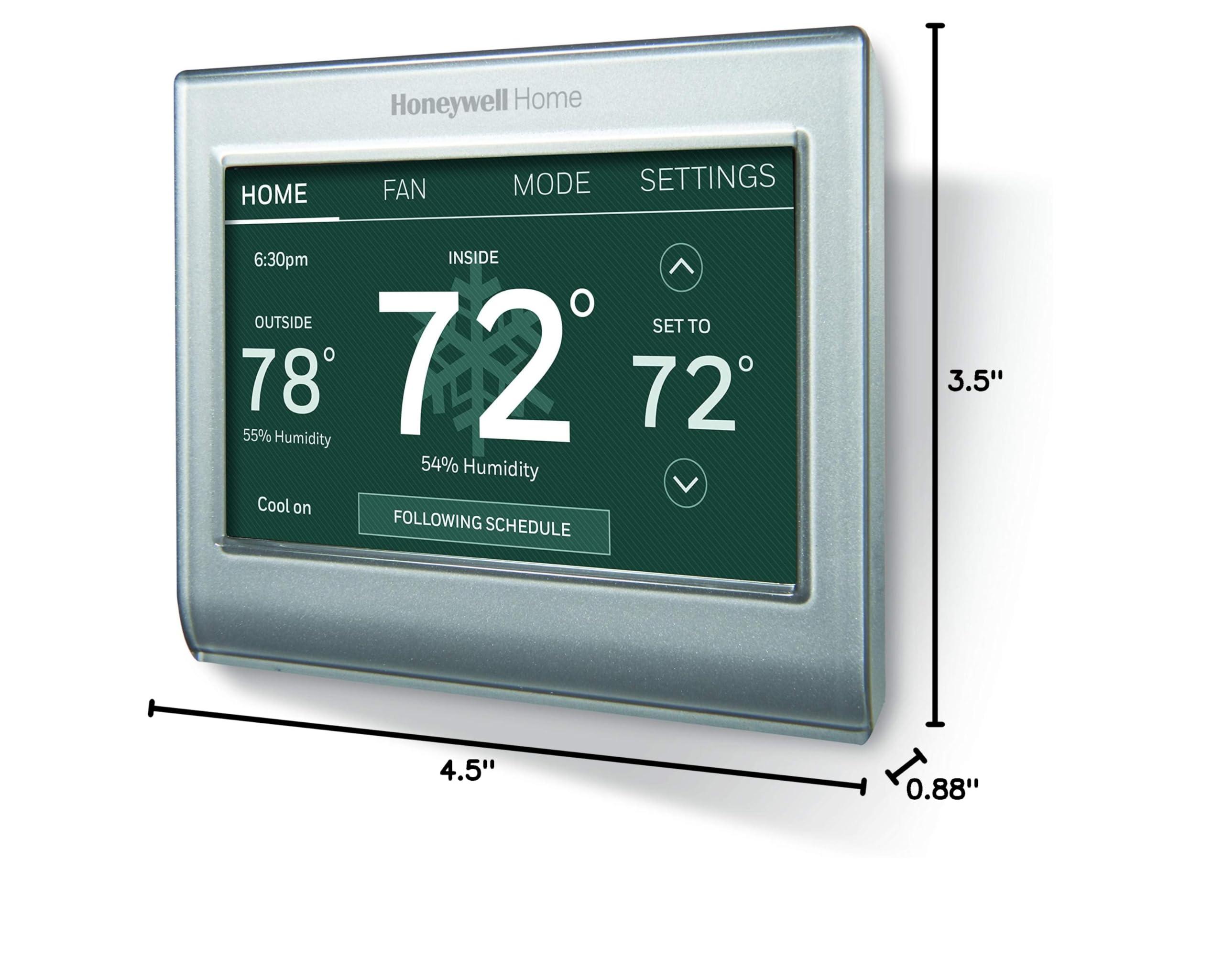 Honeywell Home RENEWRTH9585WF Wi-Fi Smart Color Thermostat (Renewed) - Image 3