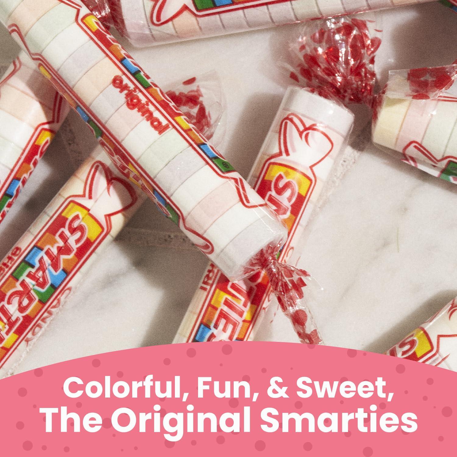 Smarties Candy Bulk Rolls Original Flavor - Gluten & Vegan Free - Classic Sweetness From Family Owned Company Since 1949, Peanut Free & Dairy Free - Perfect Halloween Candy - 5 Pound Bag - Image 6