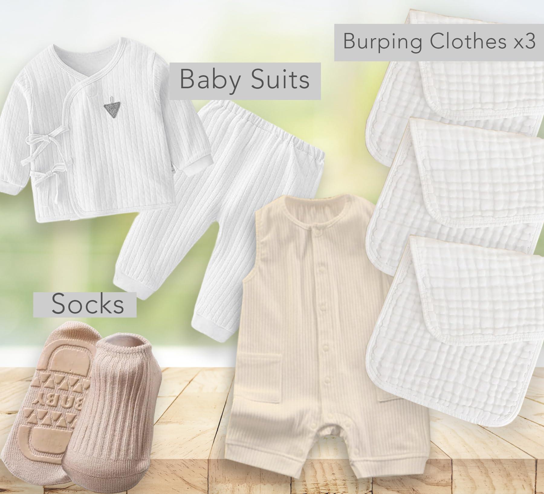 New Baby Boy/Girl Gift Basket (20 Items) for a New mom Elephant Baby Gift Set. Welcome Baby Care Package All w/Newborn Essentials Bundle for Expecting Moms Baby Shower, After Labor Unisex - Image 4