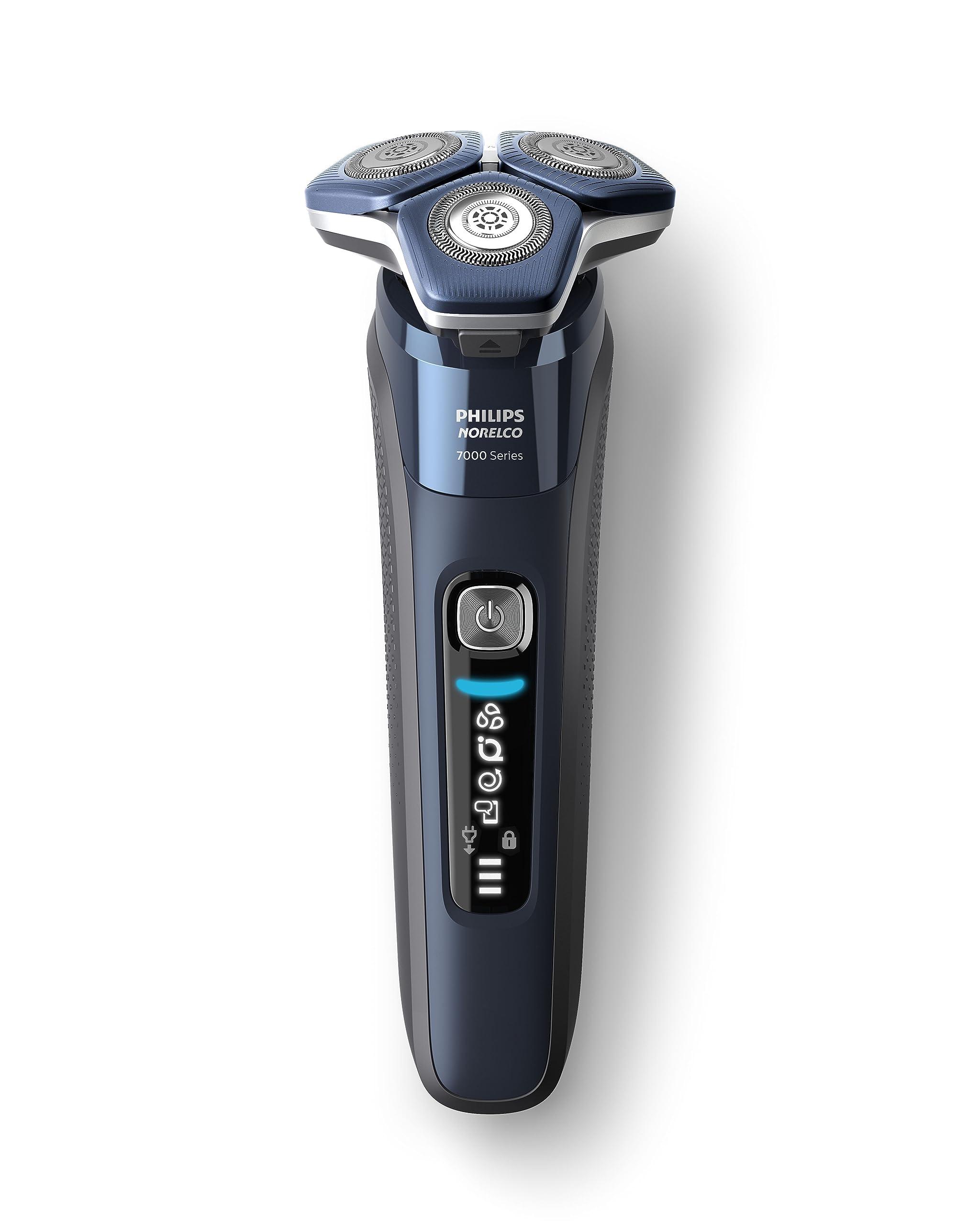 Philips Norelco Shaver 7800, Rechargeable Wet & Dry Electric Shaver with SenseIQ Technology, Quick Clean Pod, Charging Stand, Travel Case and Pop-up Trimmer, S7885/85 - Image 17