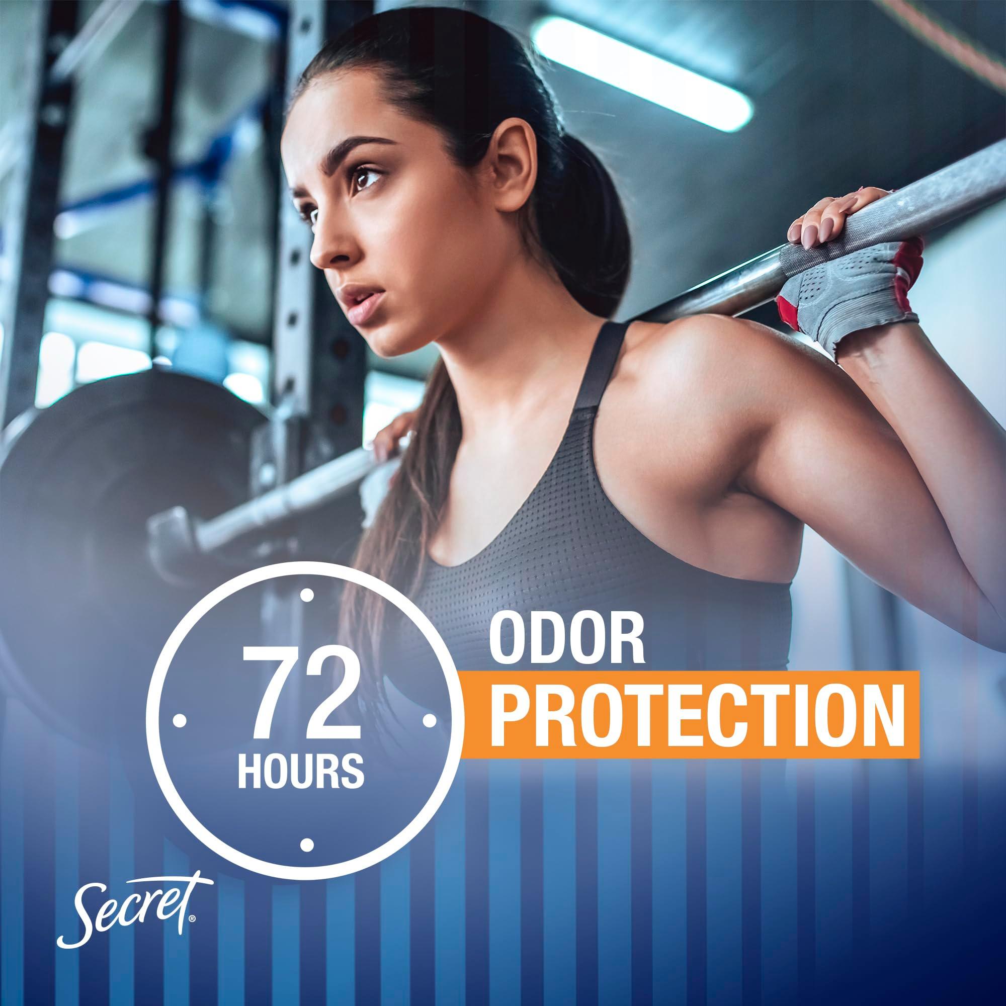 Secret Outlast Antiperspirant Deodorant for Women, 72hr Sweat & Odor Protection, PH Balancing Minerals, Invisible Solid, Completely Clean Scent, Travel Size, 0.5 oz - Image 3