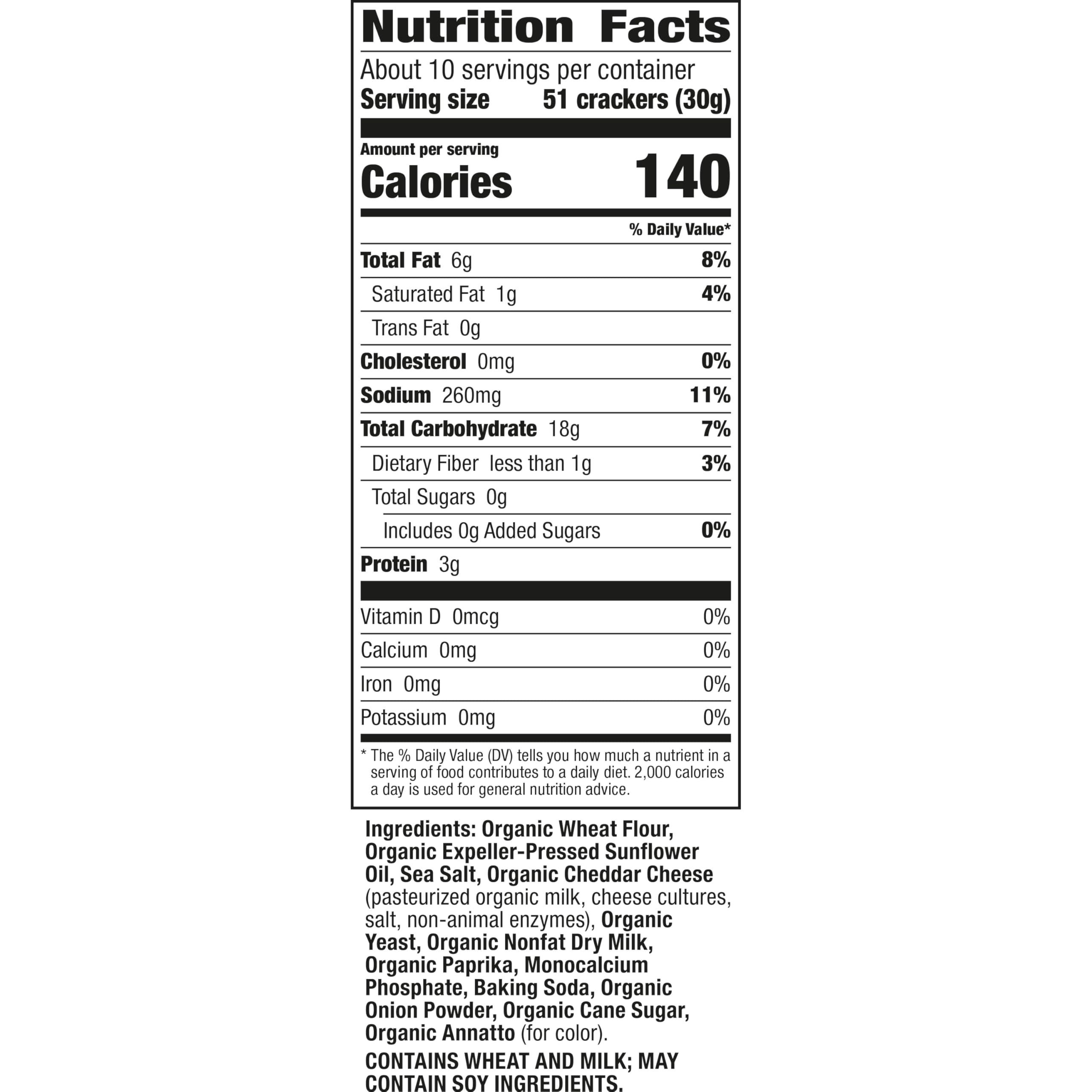 Annie's Organic Cheddar Bunnies Original Baked Snack Crackers, 11.25 oz - Image 2