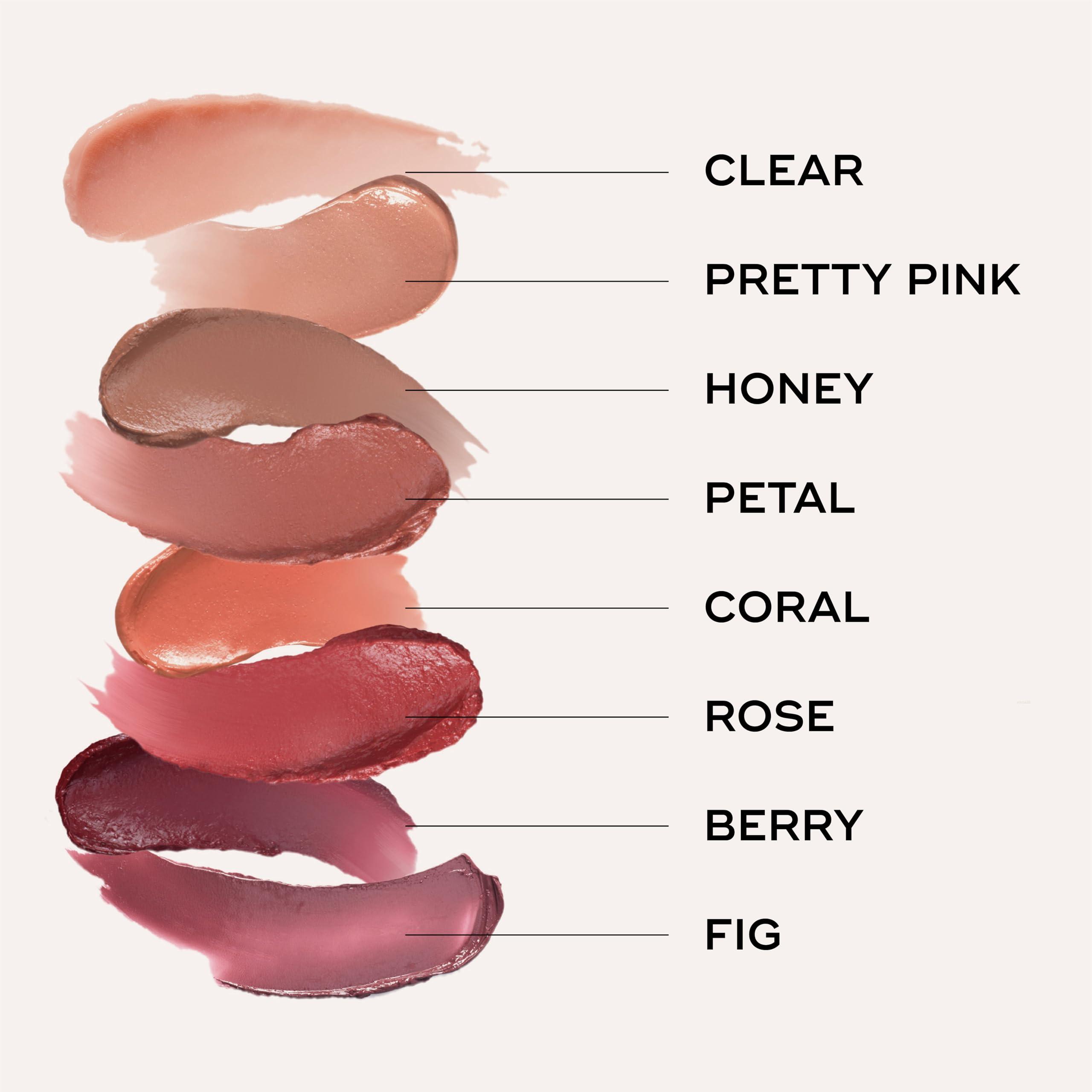 EVER SMOOTH Peptide Lip Therapy Collagen Balm with Coconut, Argan, Camellia Oils - PETAL (Soft, Neutral Pink) - Image 4