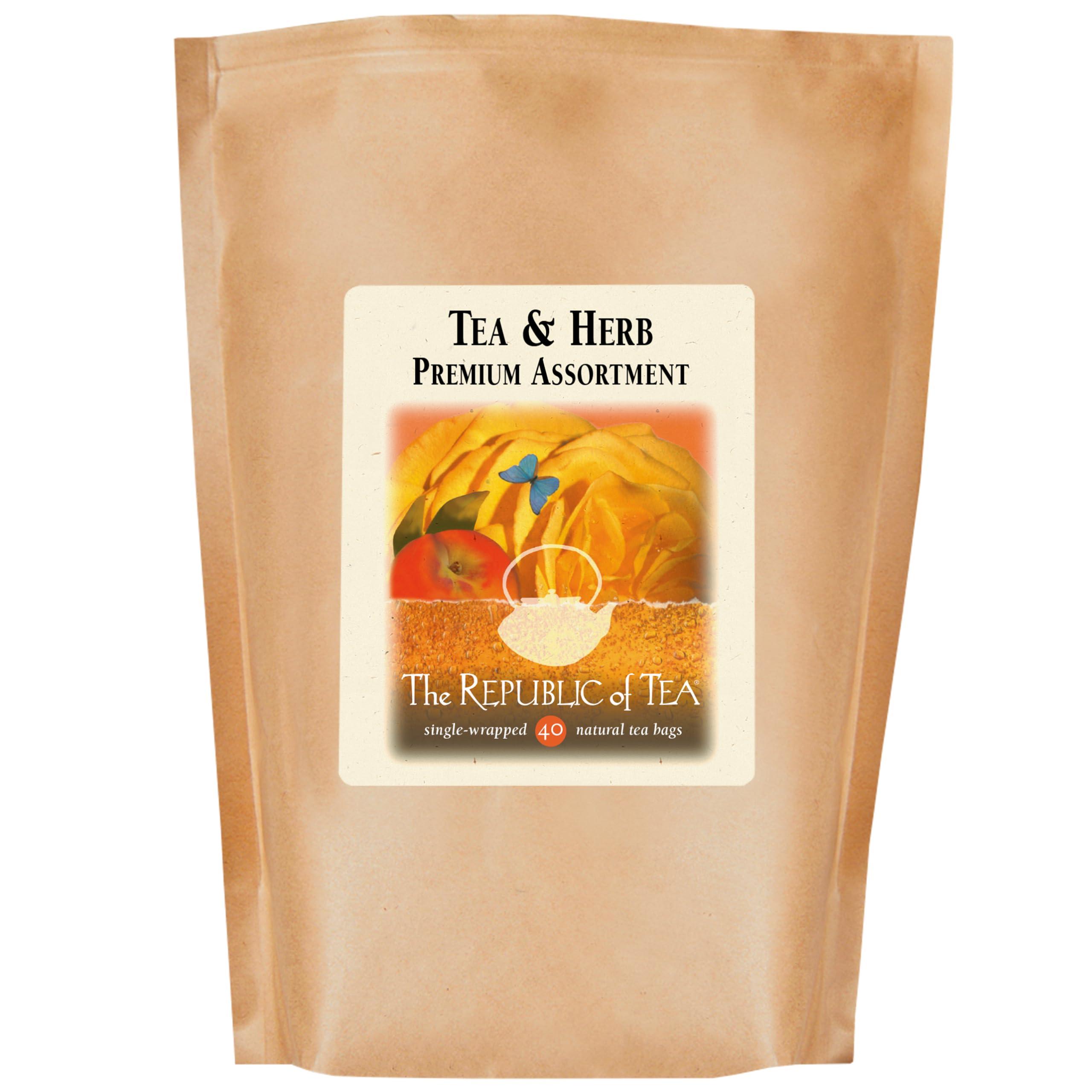 The Republic of Tea – Premium Assortment of Teas & Herbs, 40 Individually Wrapped Tea Bags - Image 2