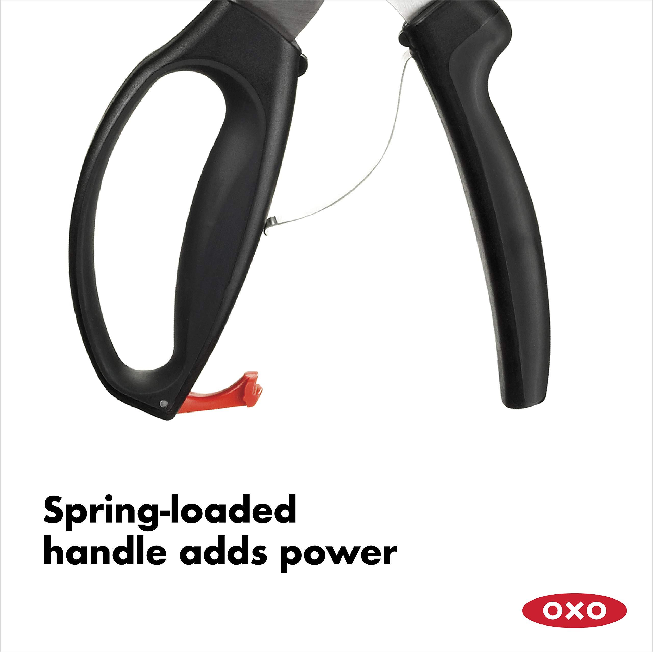OXO Good Grips Spring-Loaded Poultry Shears, Black - Image 6