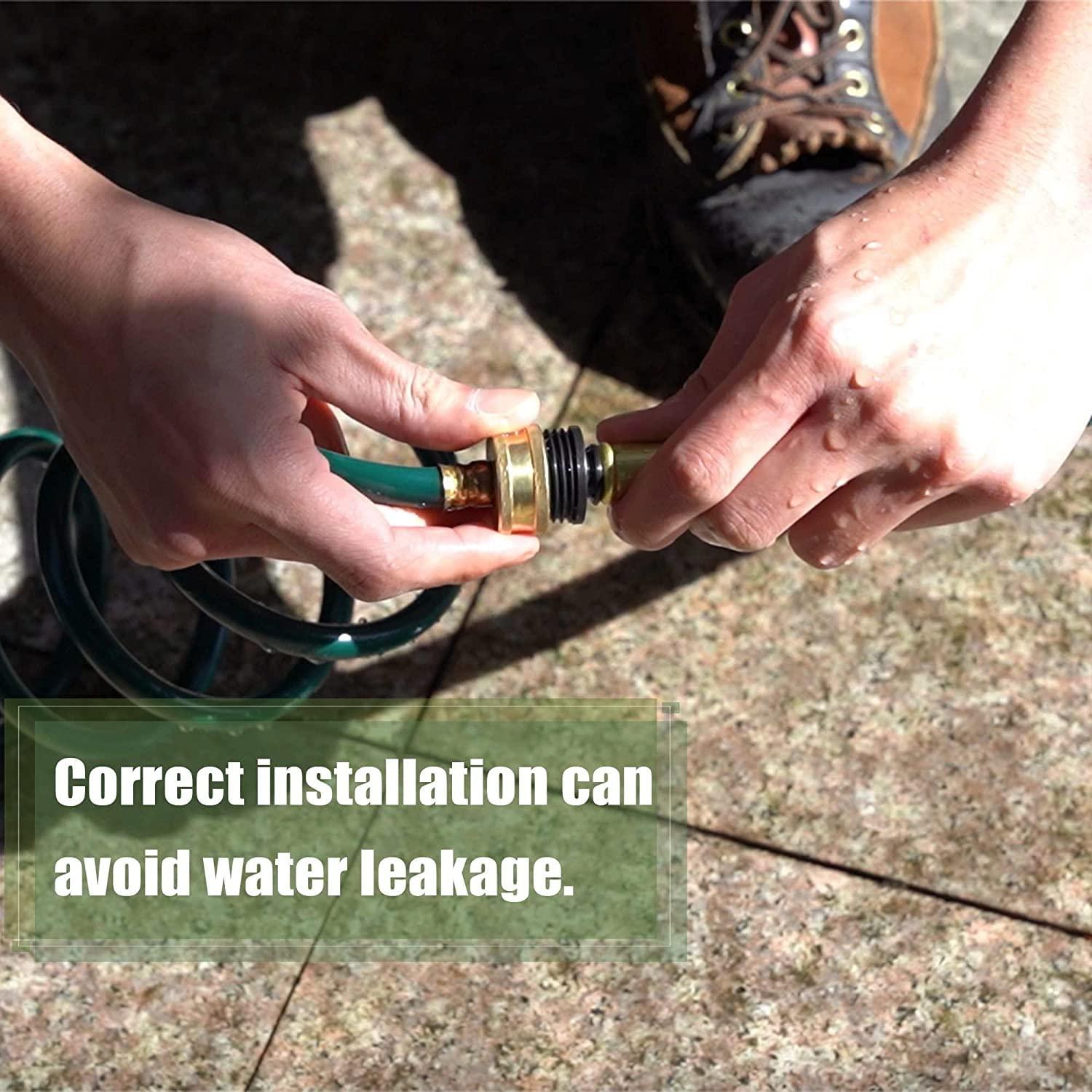 Garden Hose Leakproof for Gardener: 1/2” PVC Water Hoses with GHT Fittings - 3 FT No Kink and Flexible for Outdoor - Image 8